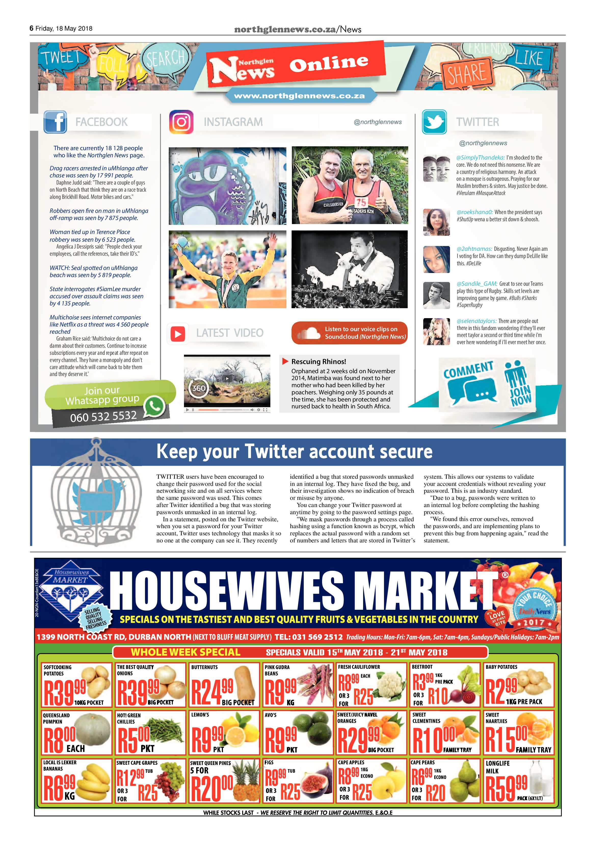 Northglen News 18 May 2018 page 6
