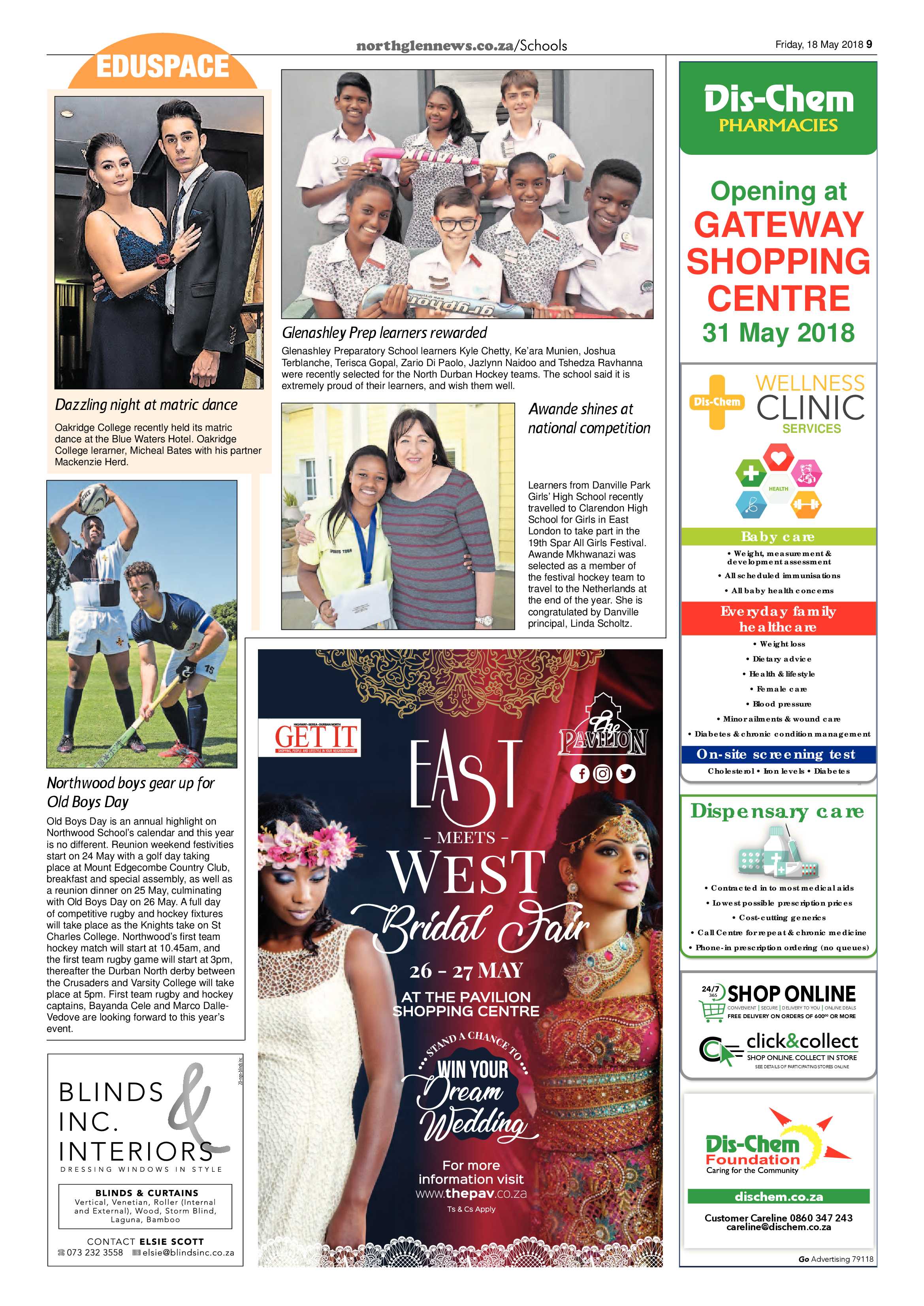 Northglen News 18 May 2018 page 9