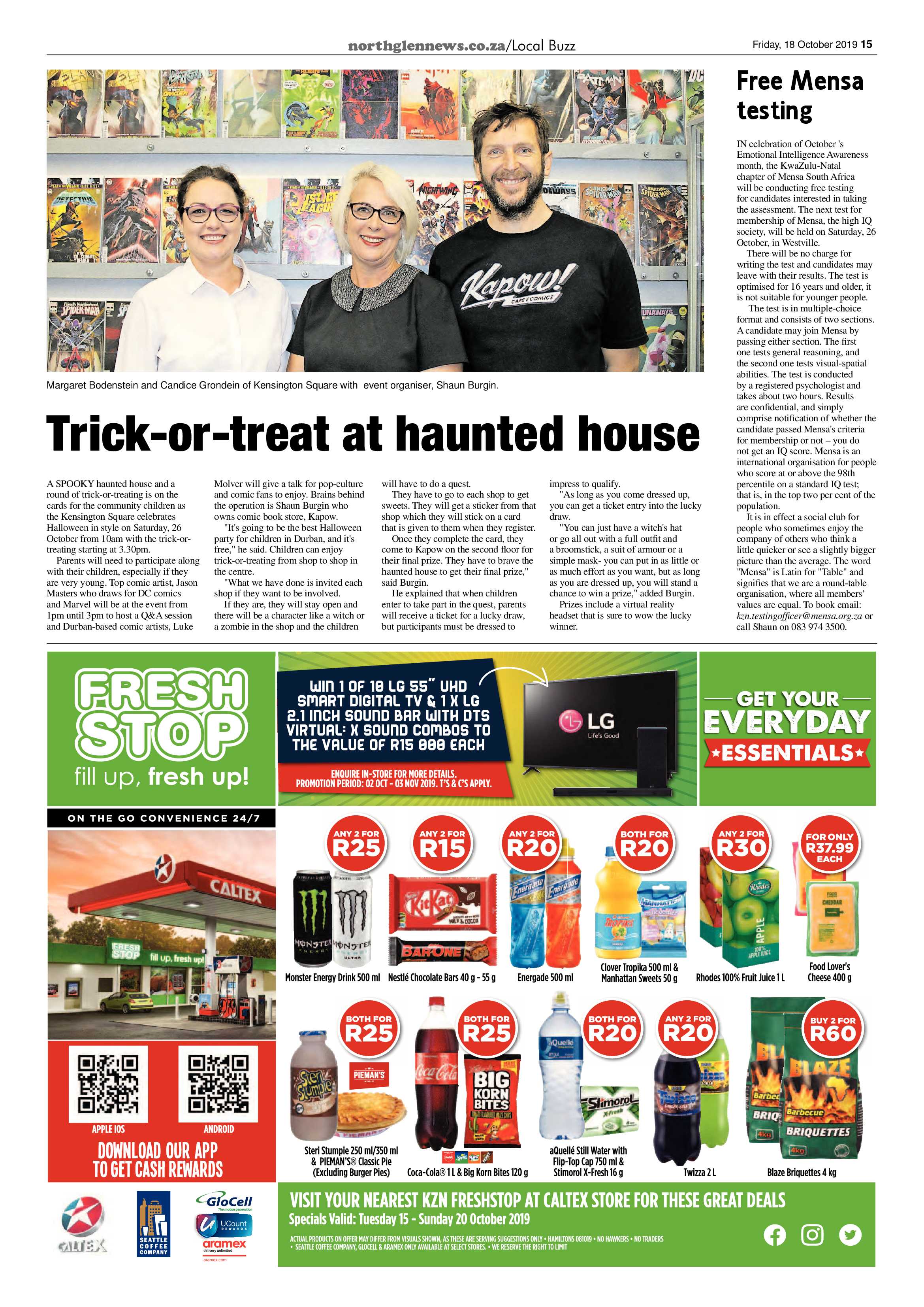 Northglen News 18 October 2019 page 15