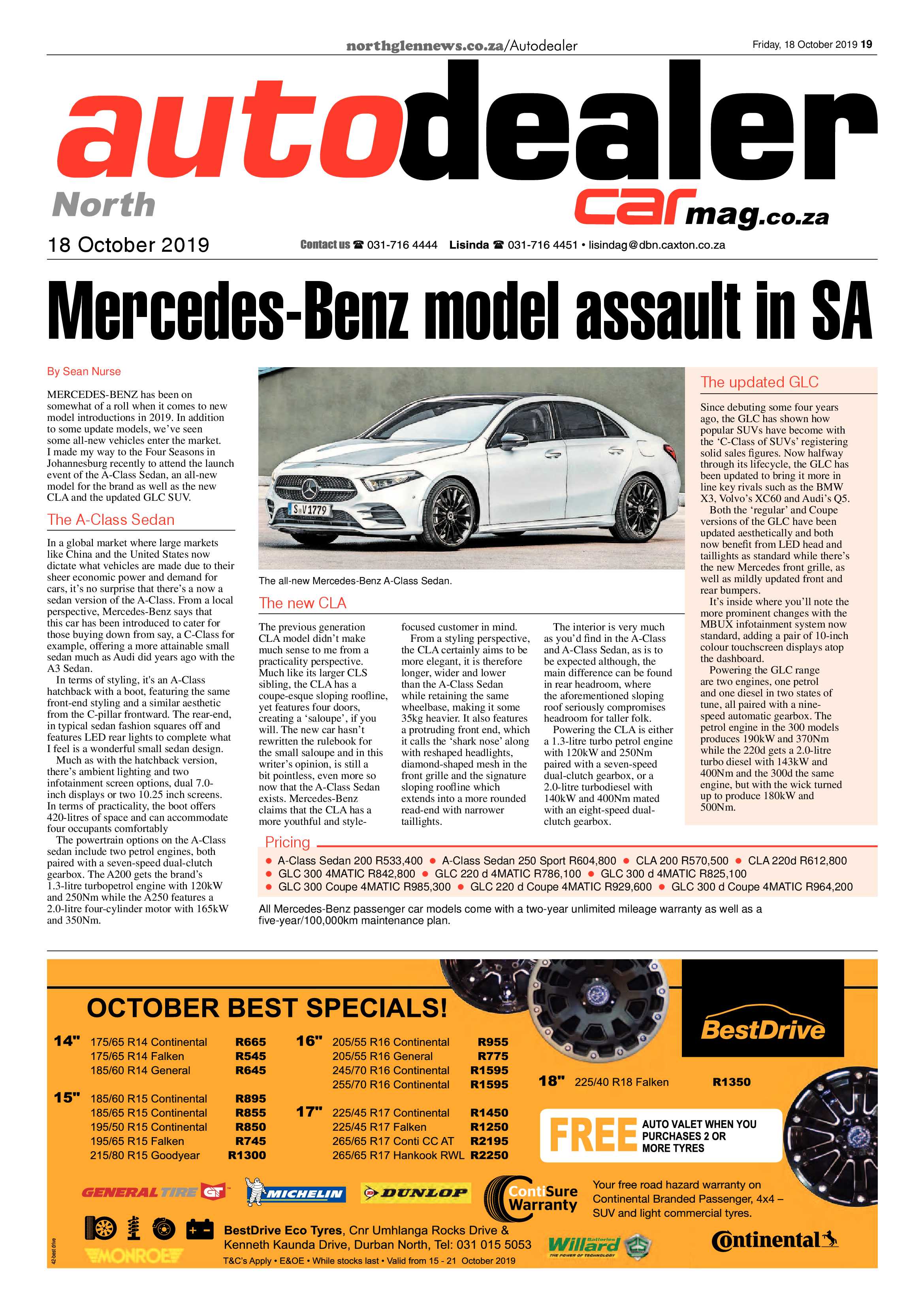 Northglen News 18 October 2019 page 19