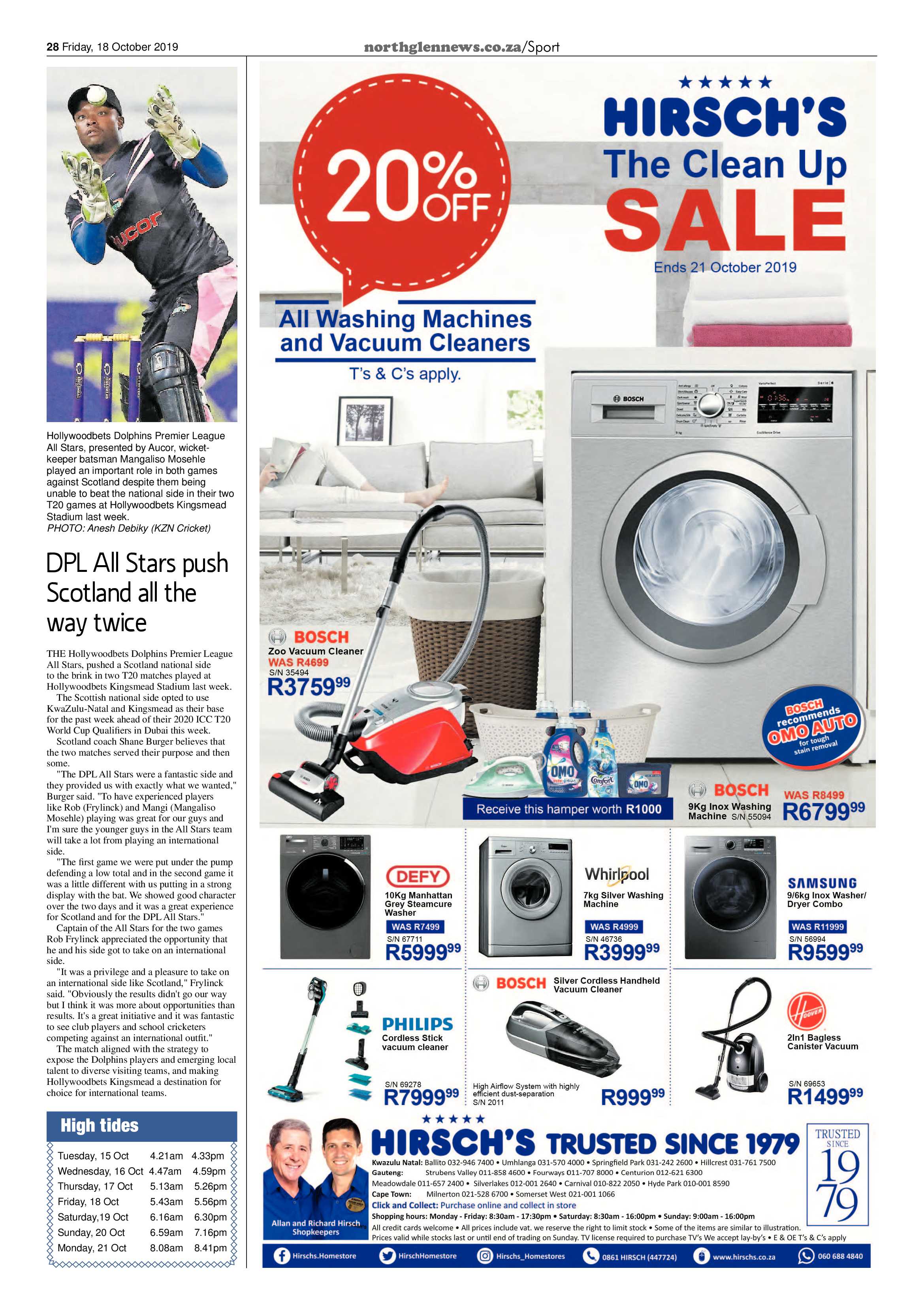 Northglen News 18 October 2019 page 28