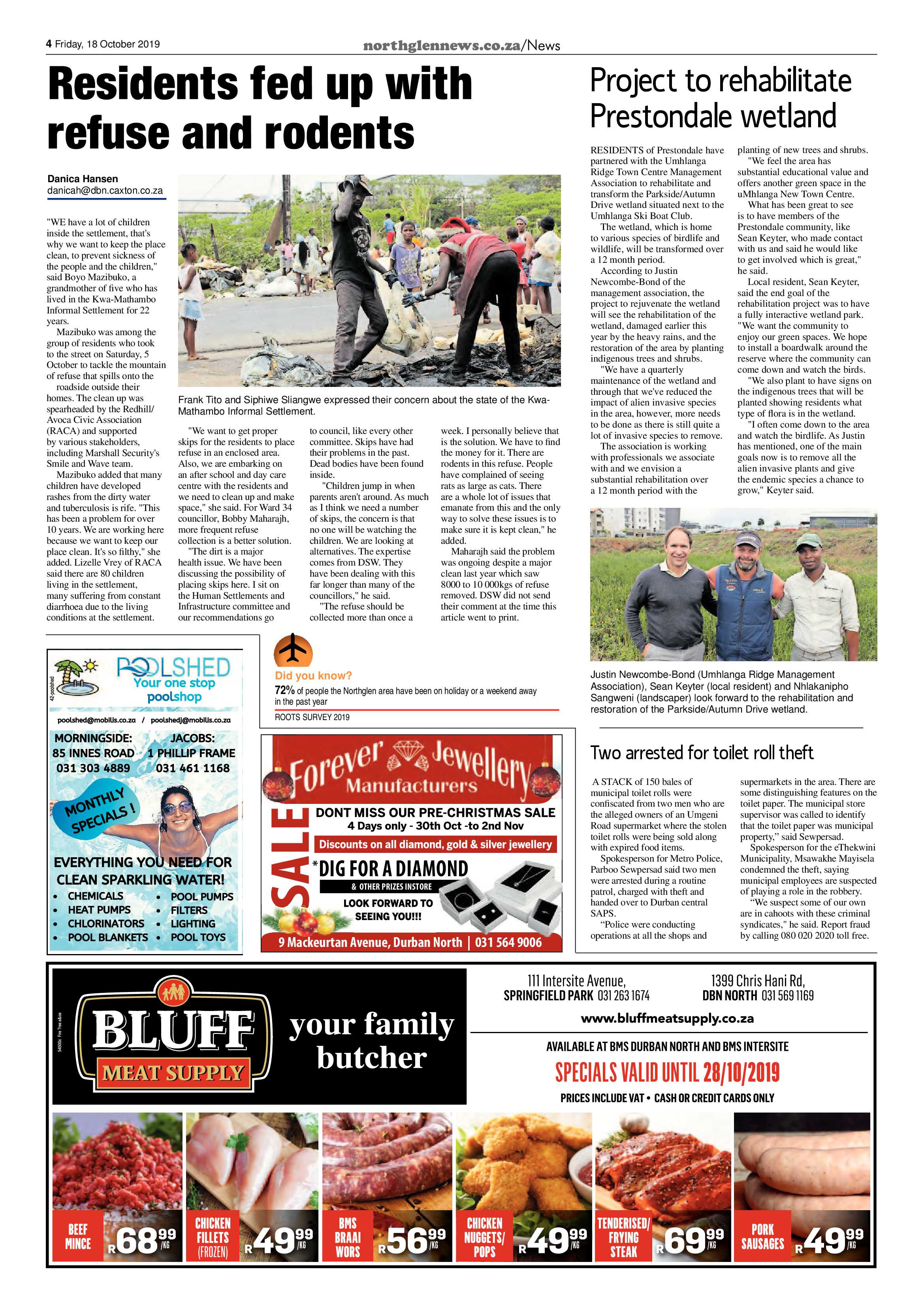 Northglen News 18 October 2019 page 4