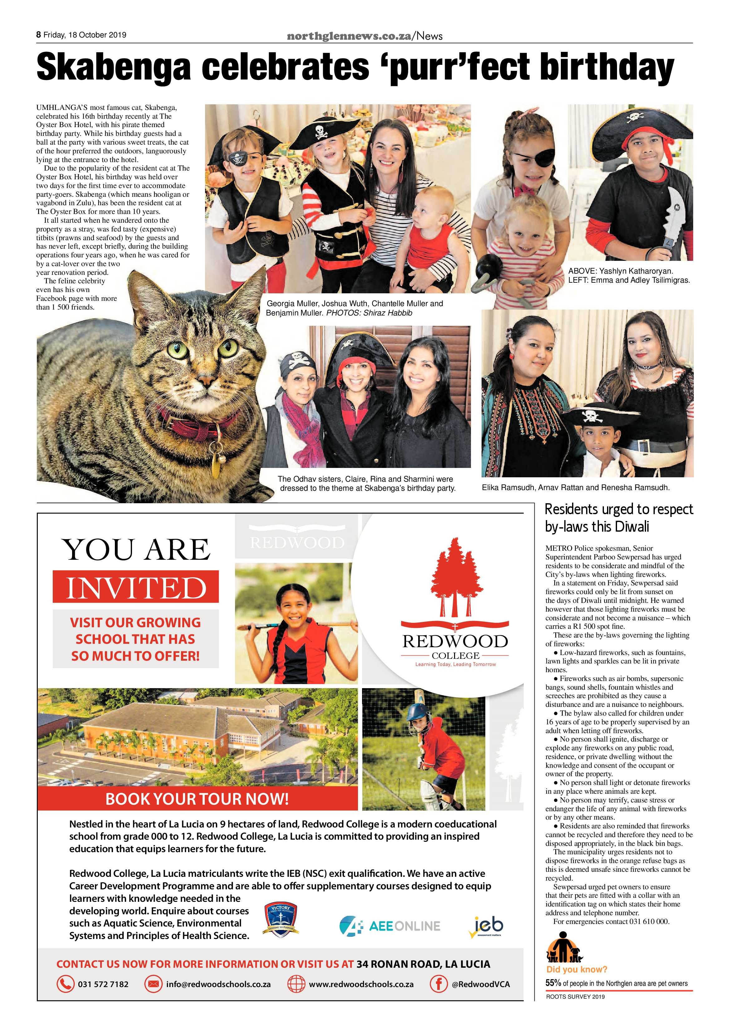 Northglen News 18 October 2019 page 8