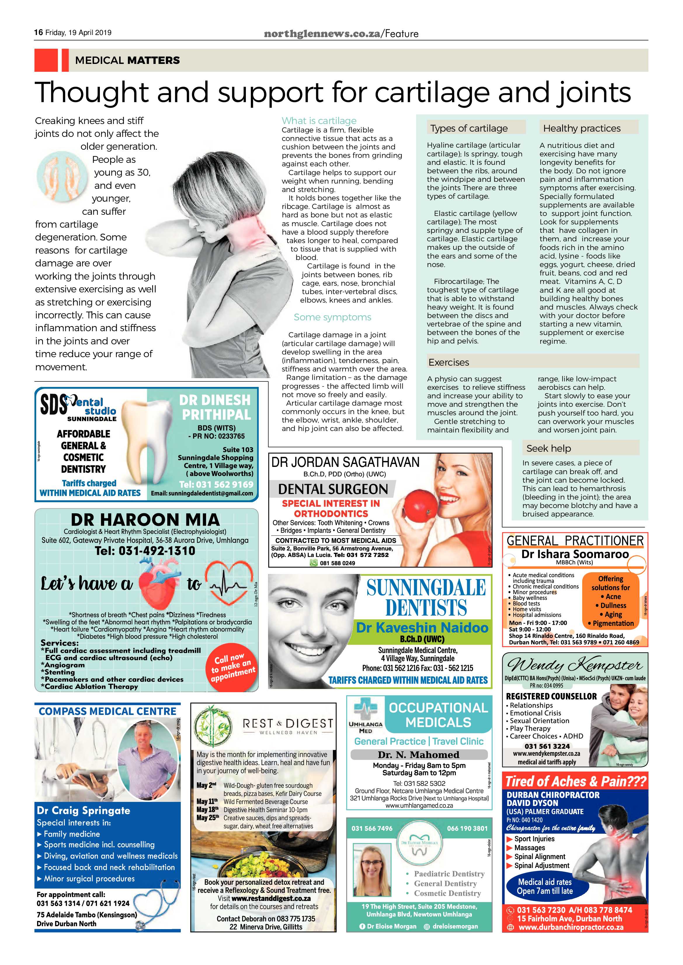 Northglen News 19 April 2019 page 16
