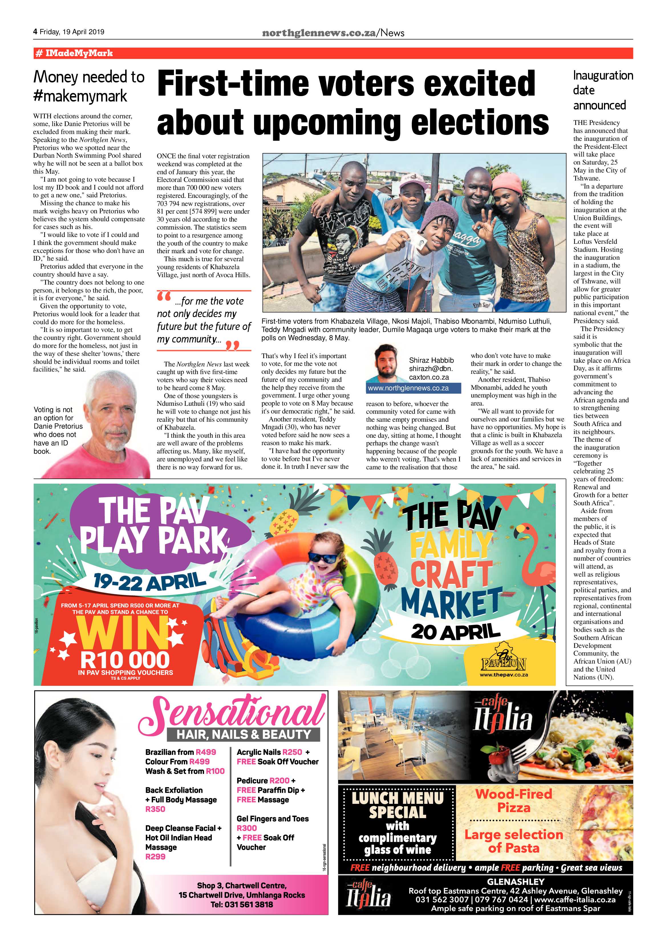 Northglen News 19 April 2019 page 4