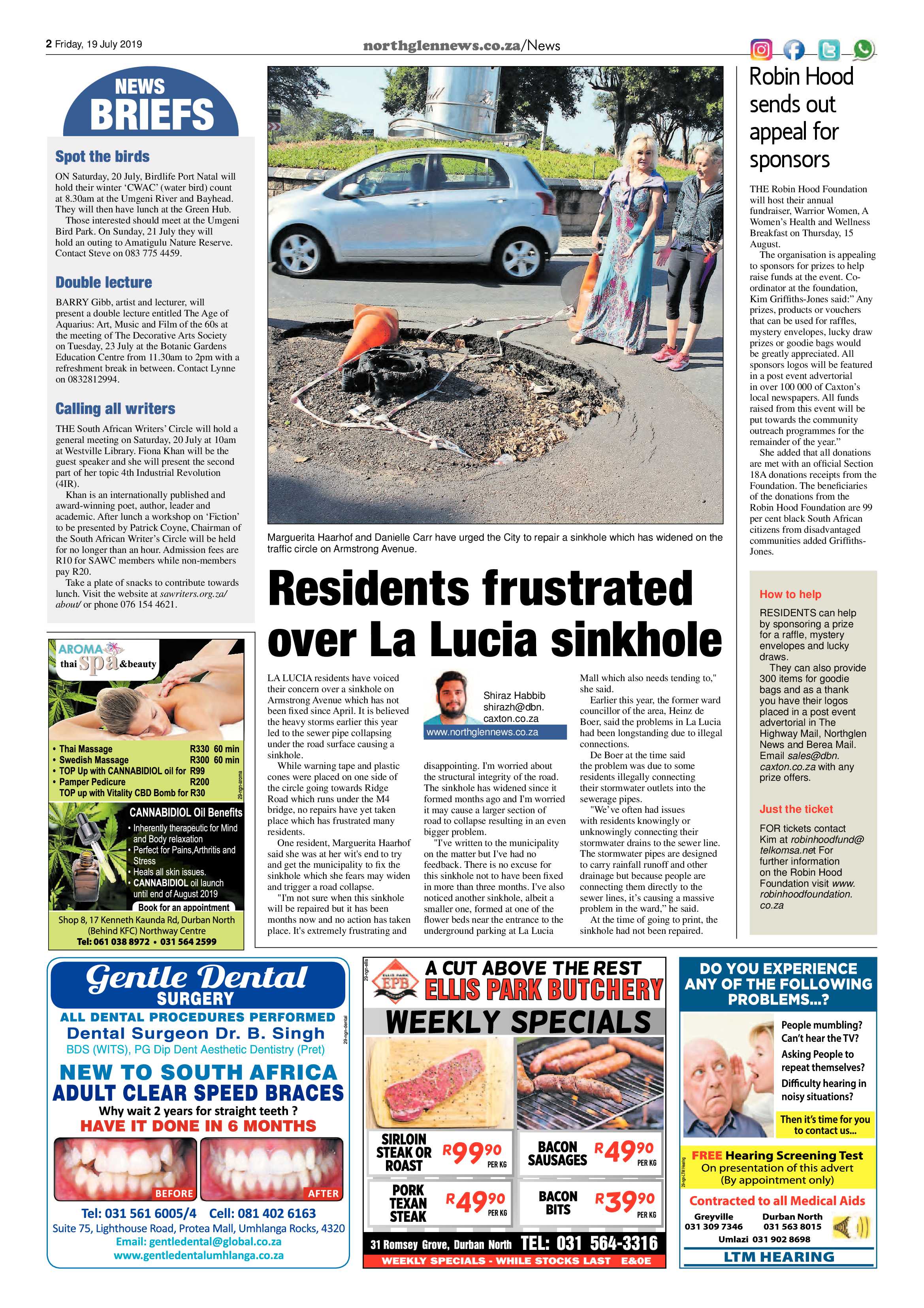 Northglen News 19 July 2019 page 2