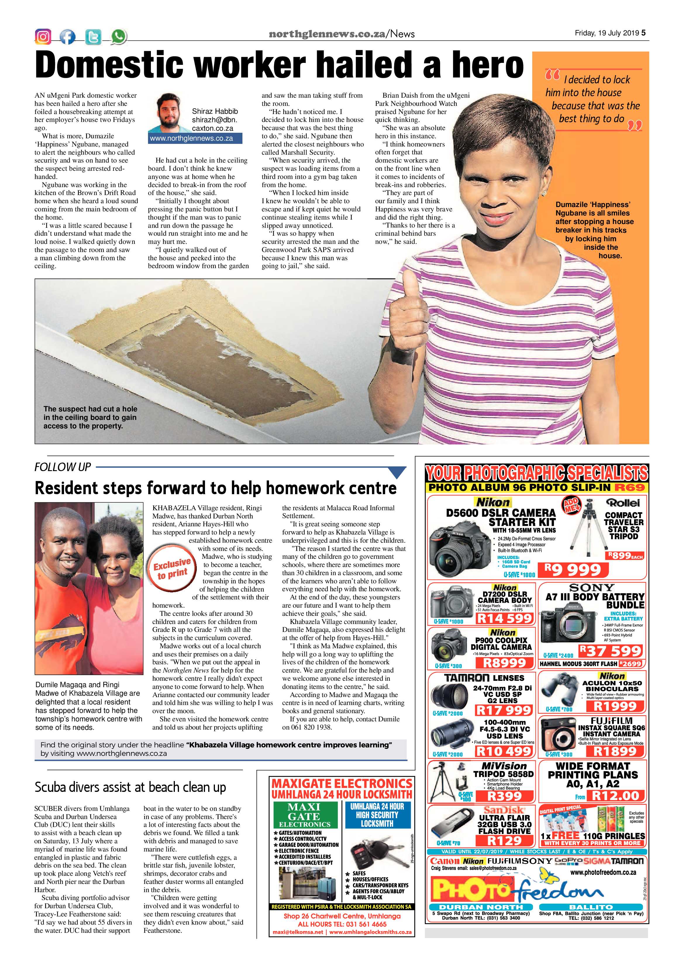 Northglen News 19 July 2019 page 5