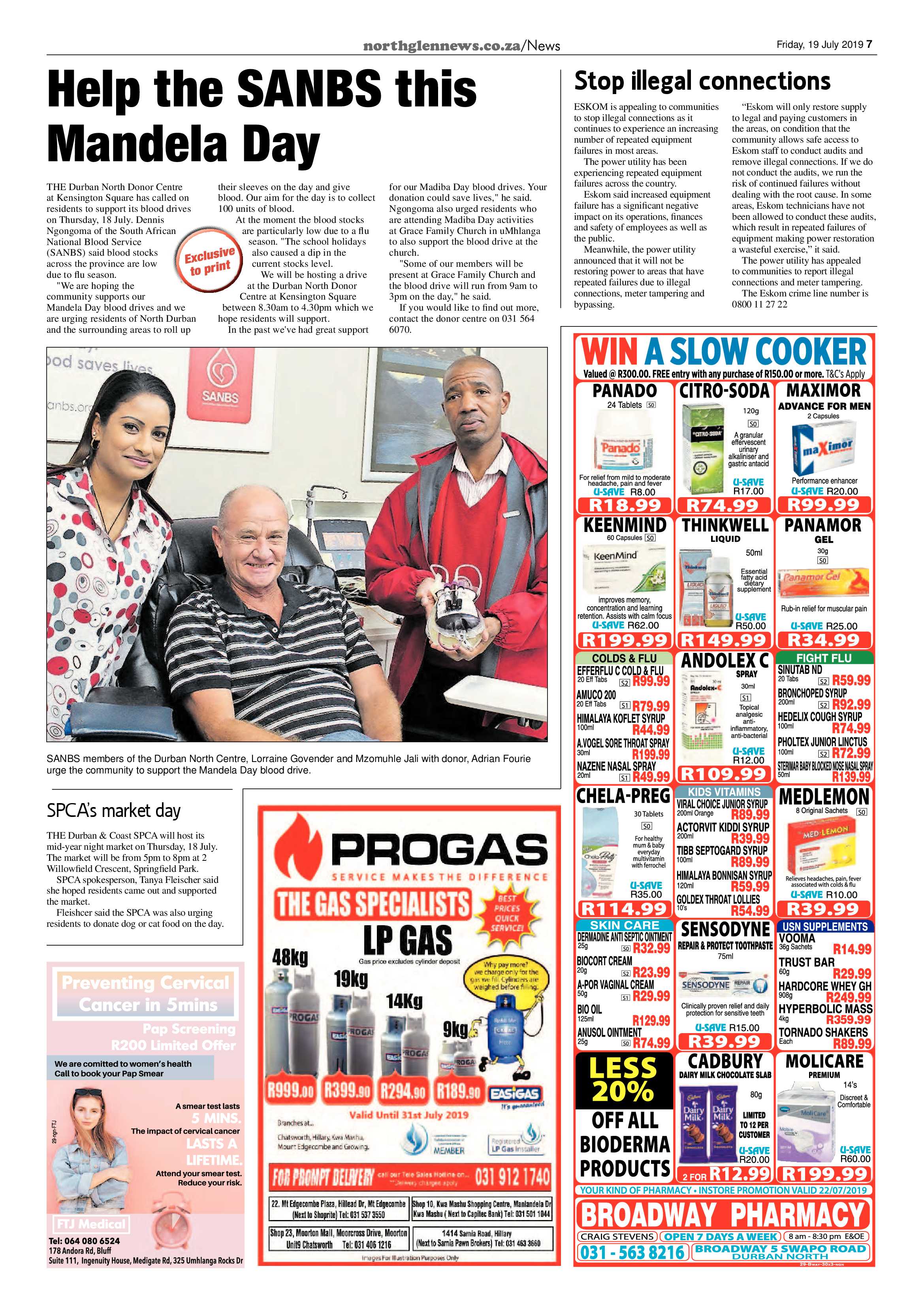 Northglen News 19 July 2019 page 7