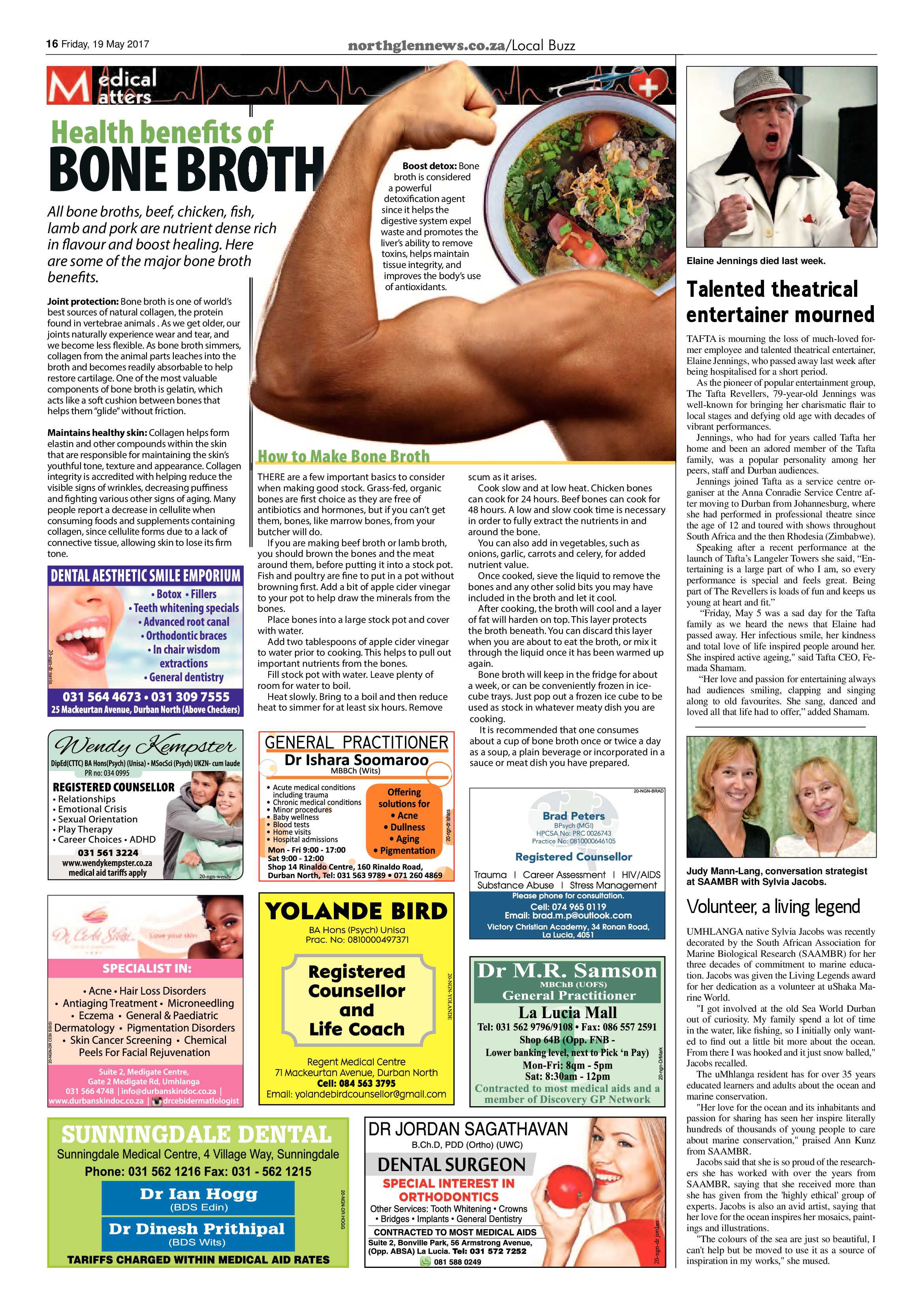 Northglen News 19 May 2017 page 16