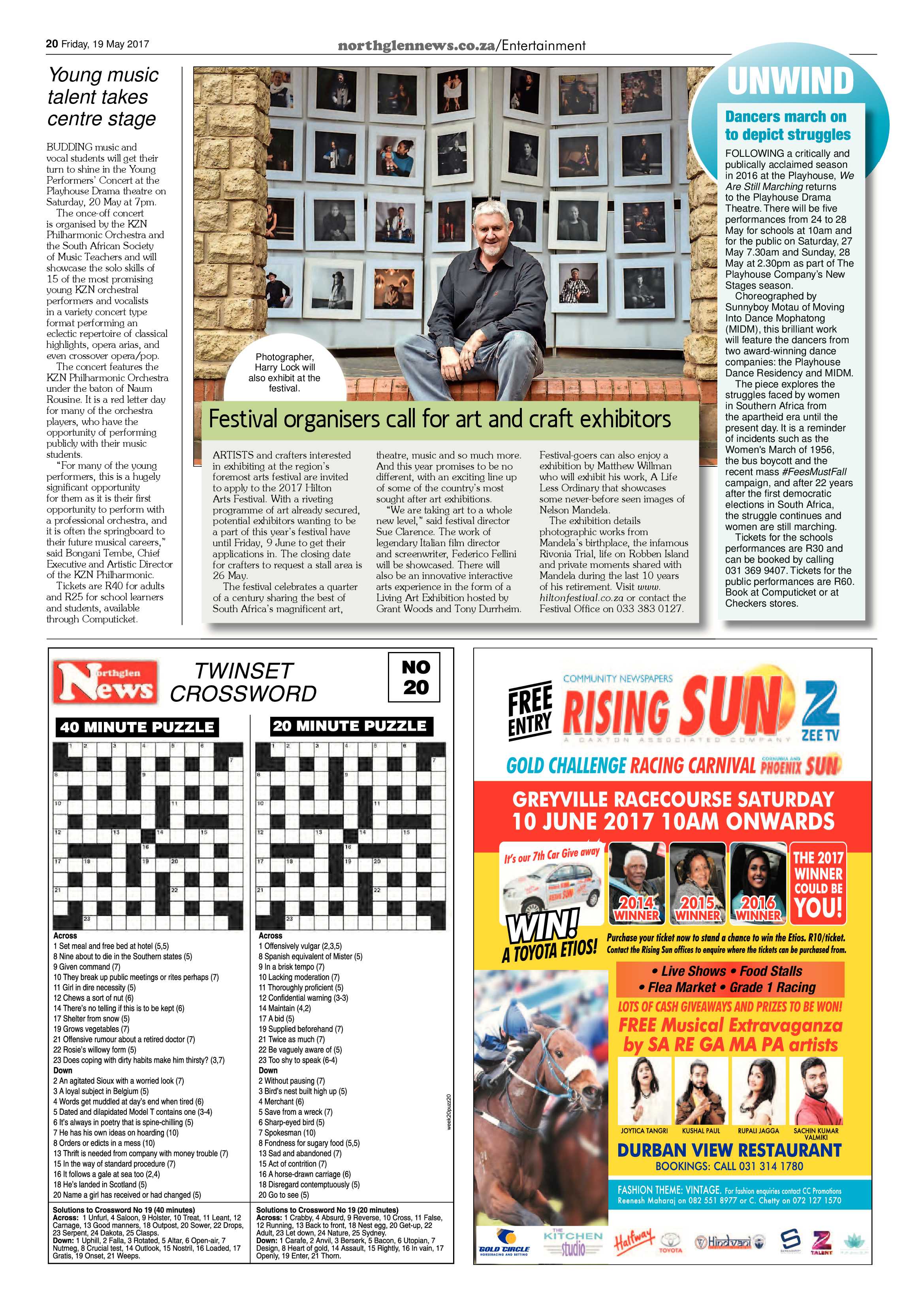 Northglen News 19 May 2017 page 20