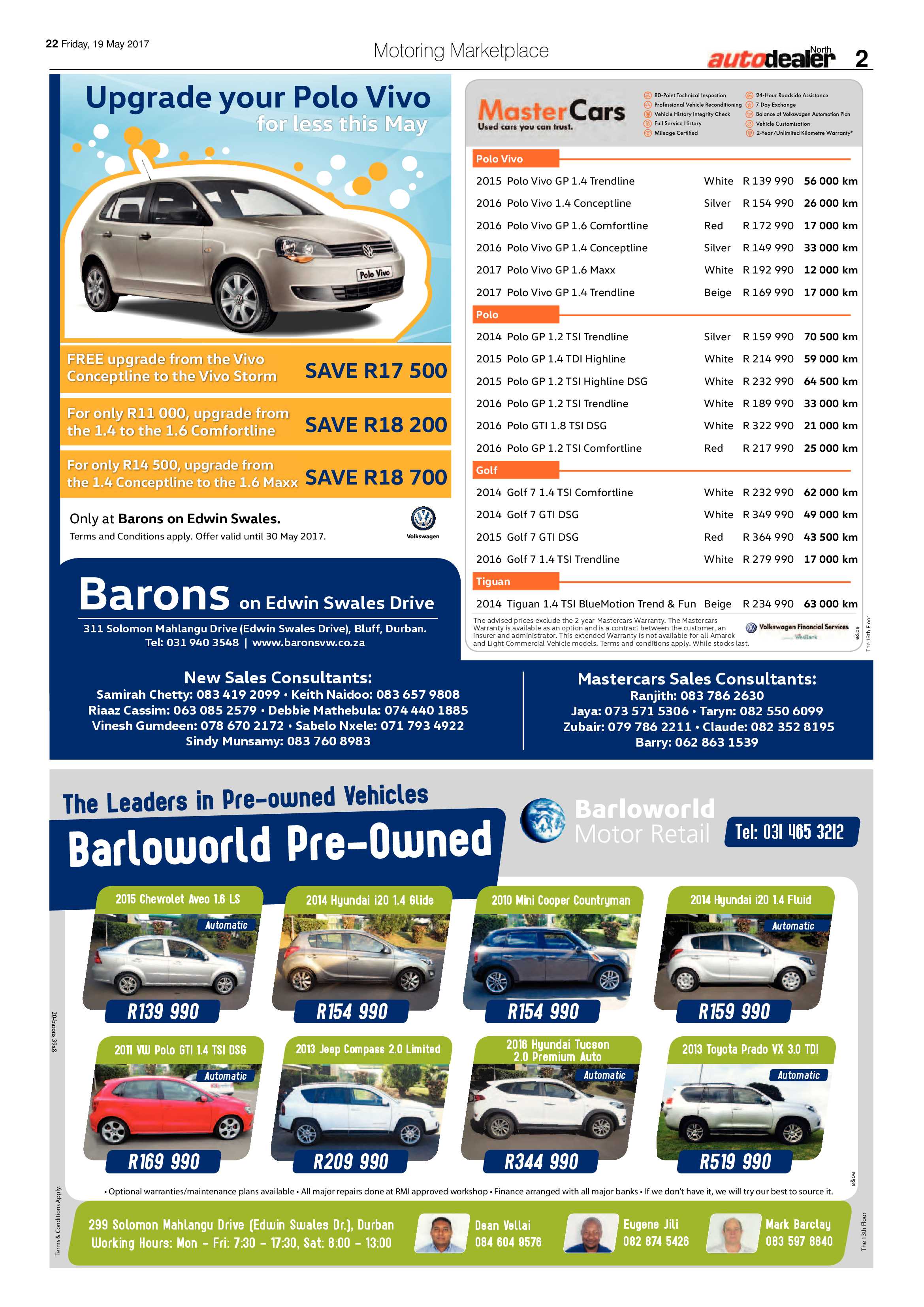Northglen News 19 May 2017 page 22