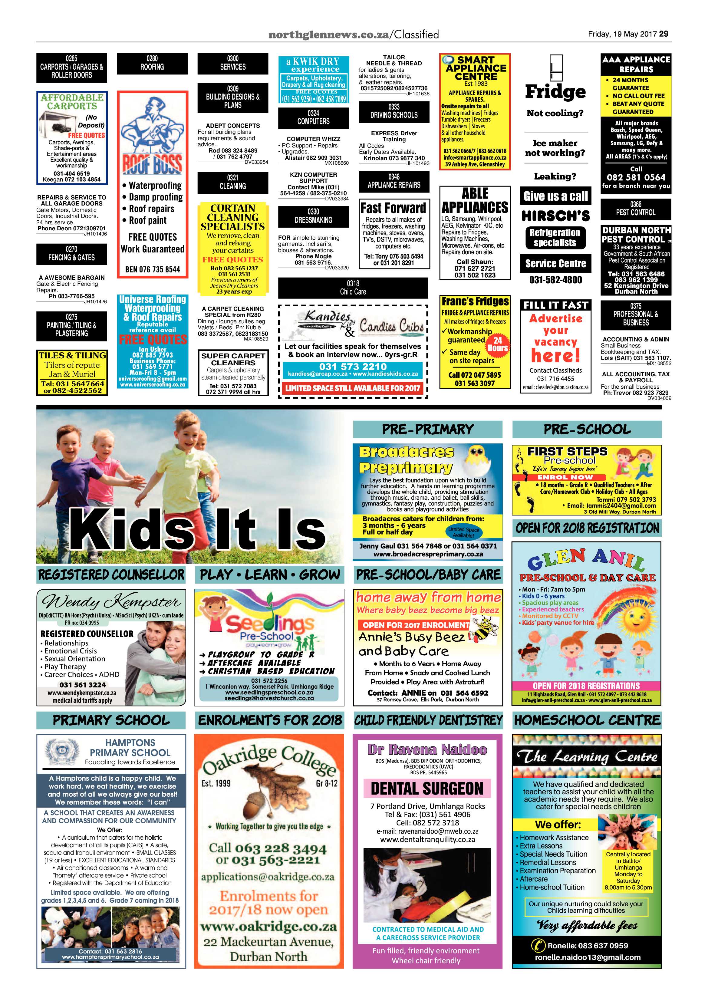Northglen News 19 May 2017 page 29