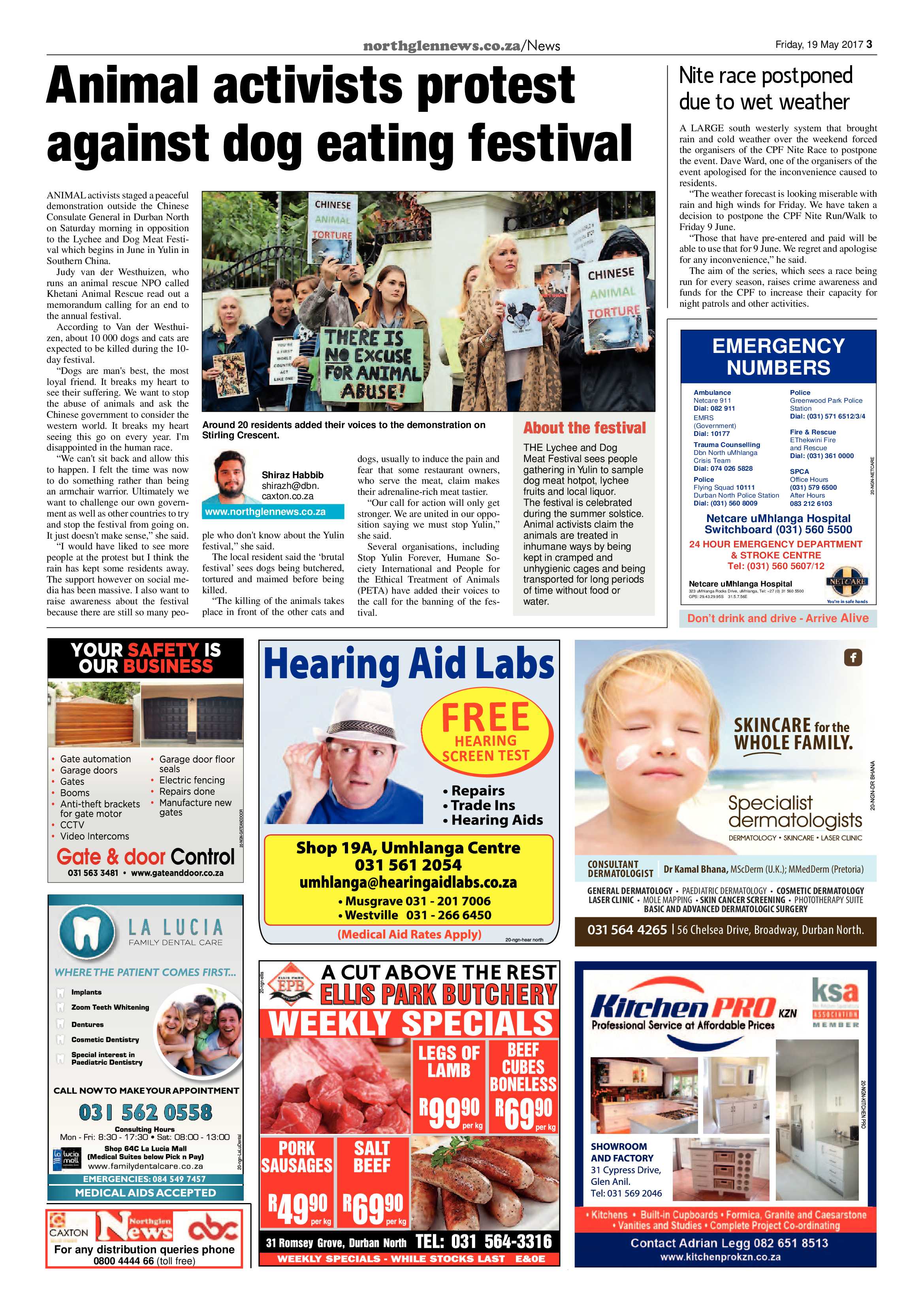 Northglen News 19 May 2017 page 3