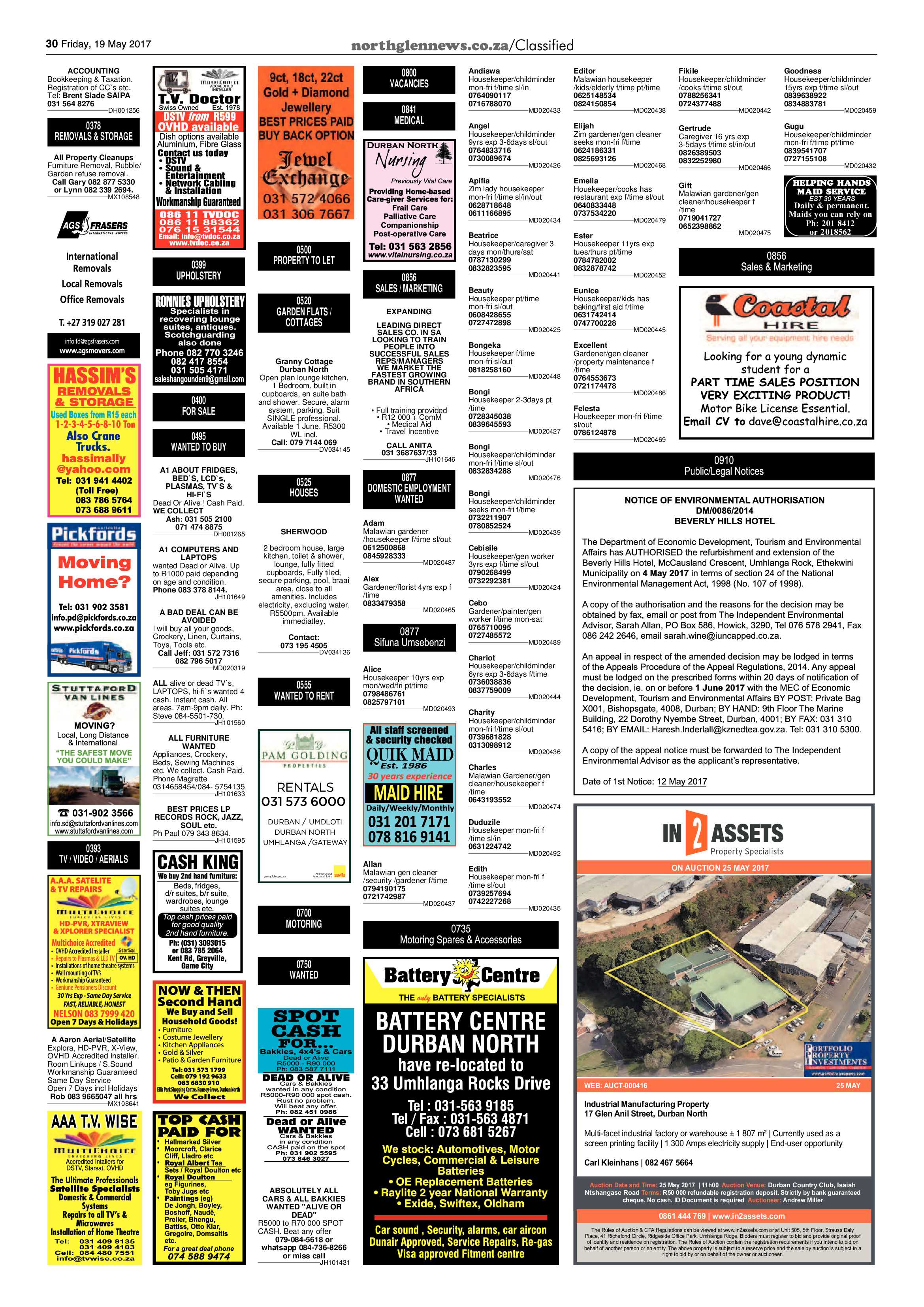 Northglen News 19 May 2017 page 30