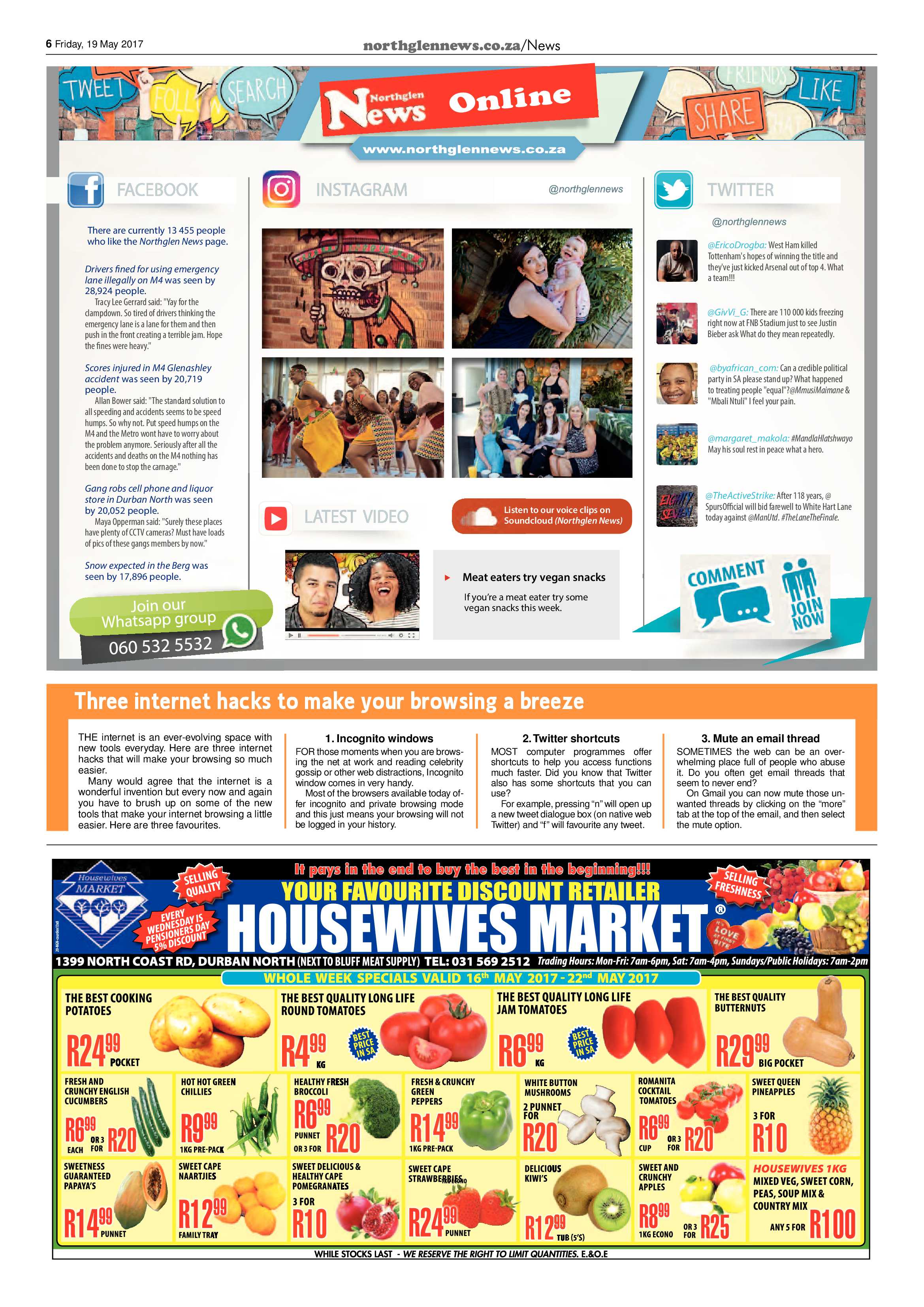 Northglen News 19 May 2017 page 6