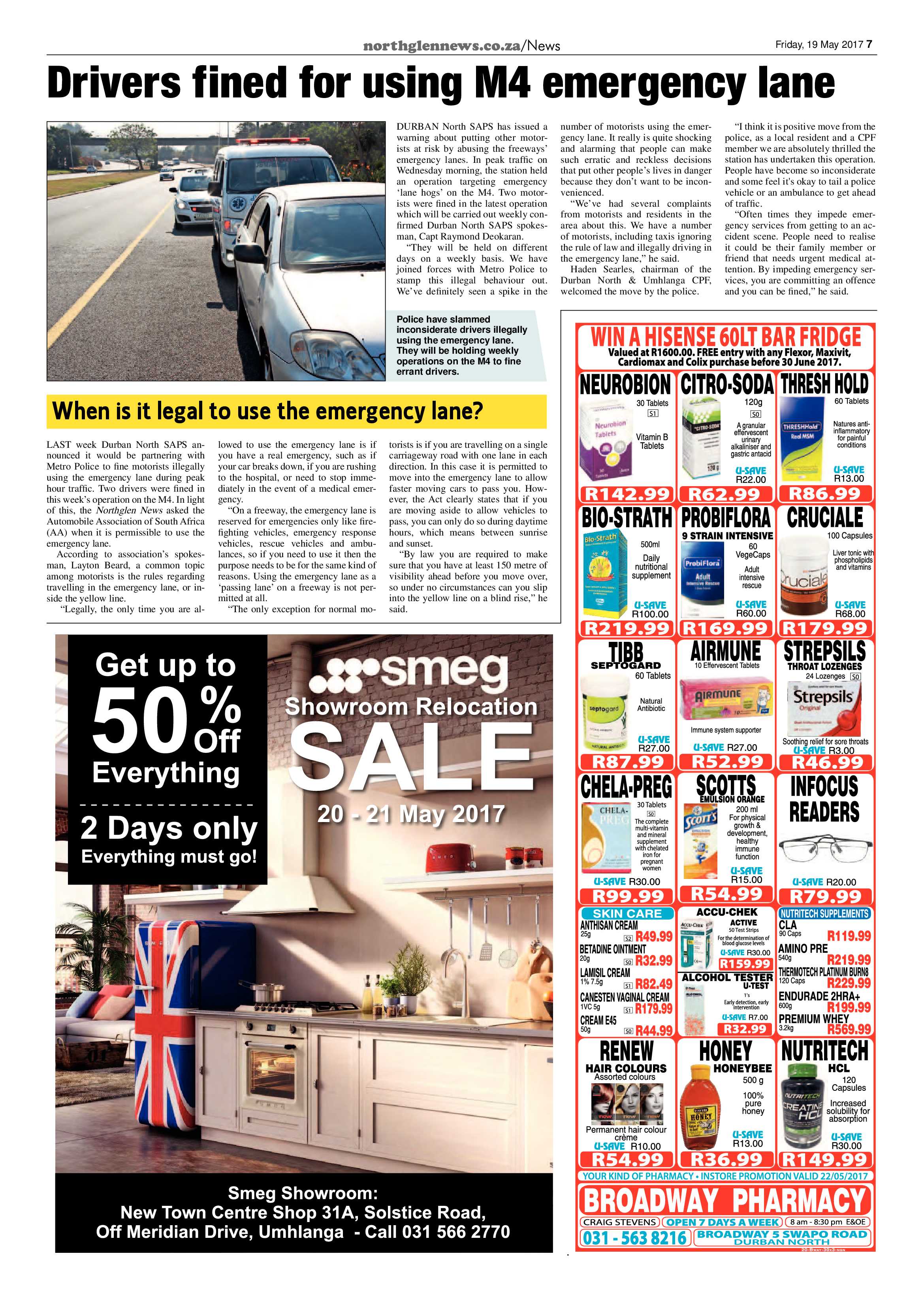 Northglen News 19 May 2017 page 7