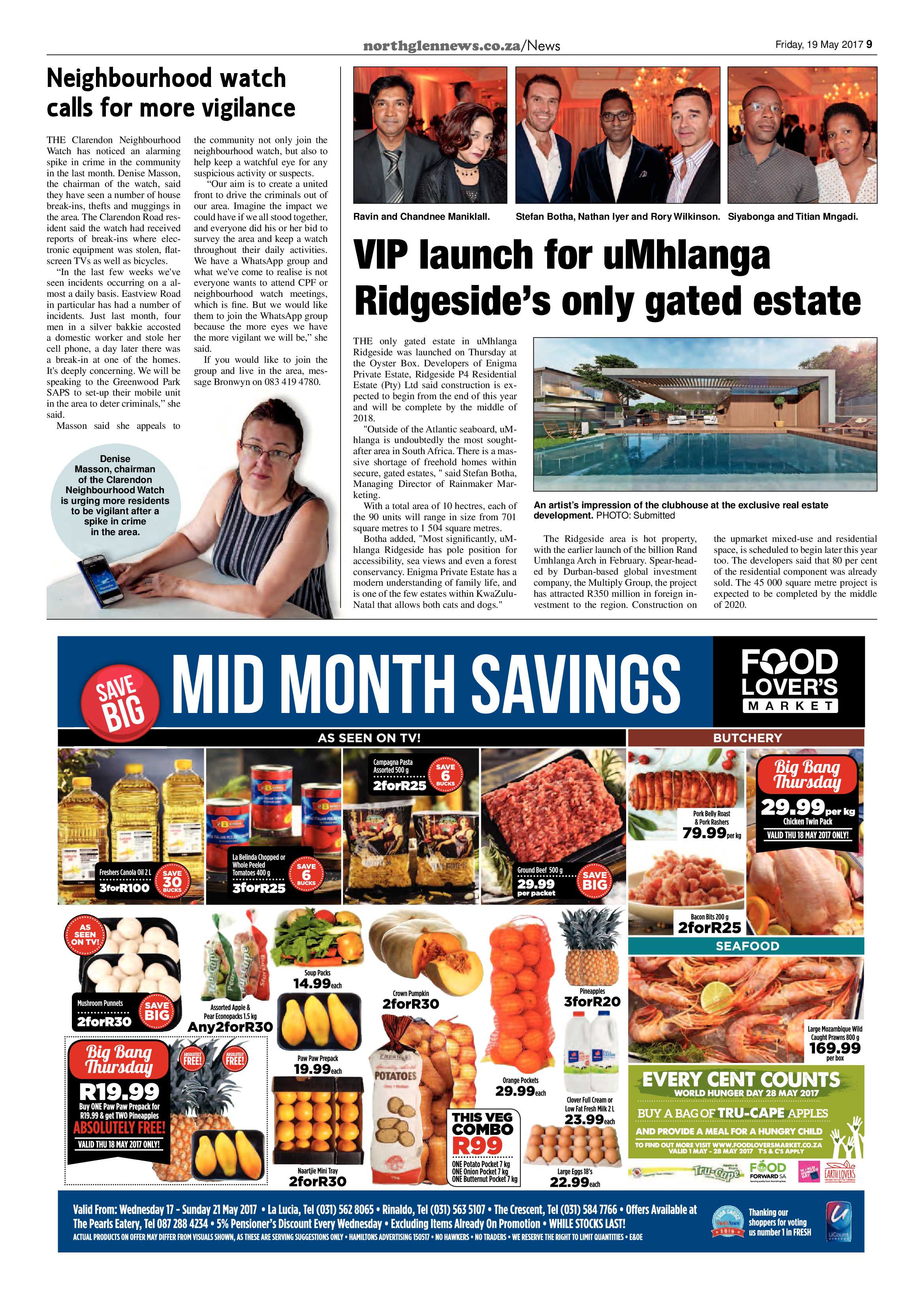 Northglen News 19 May 2017 page 9