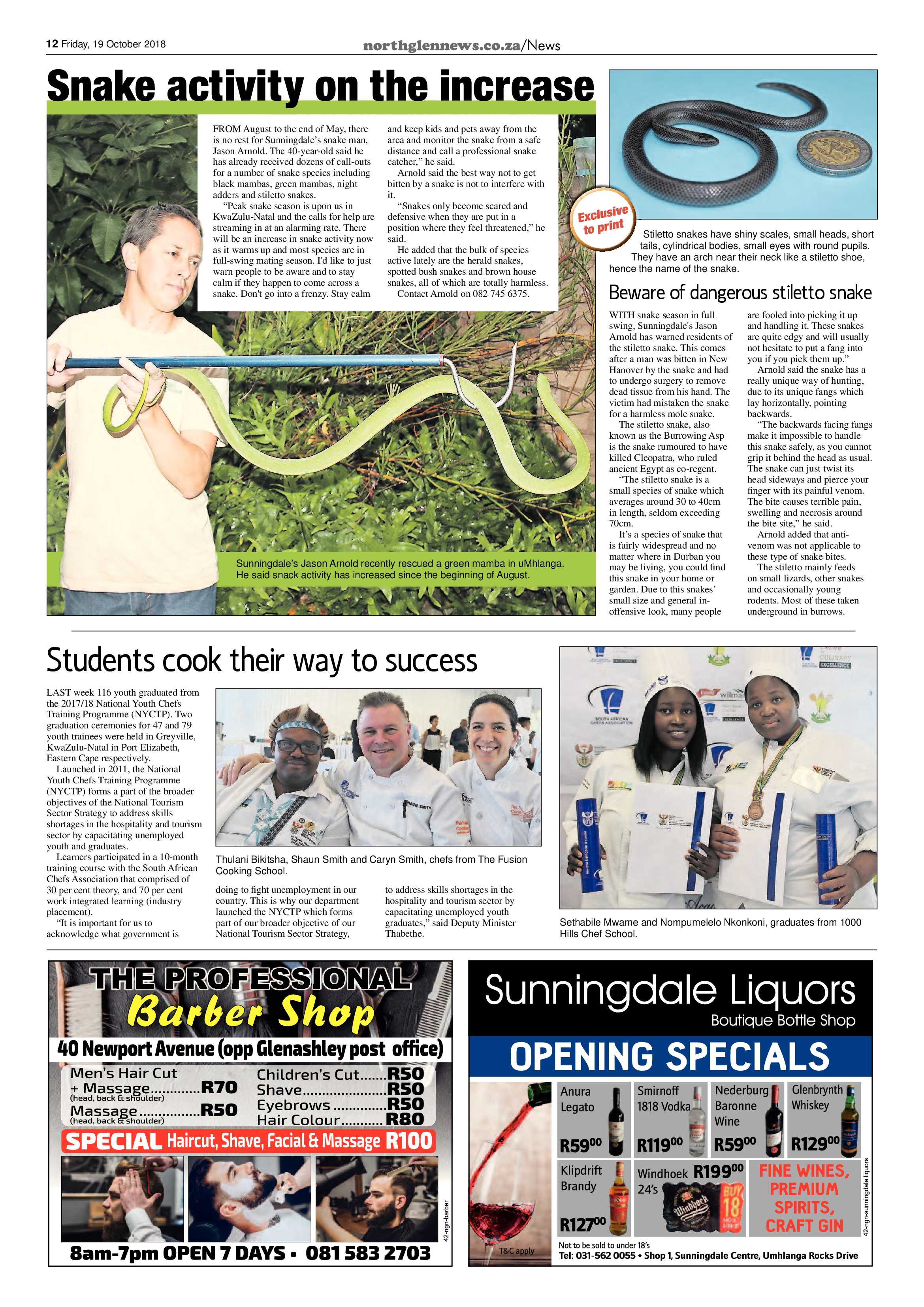 Northglen News 19 October 2018 page 12