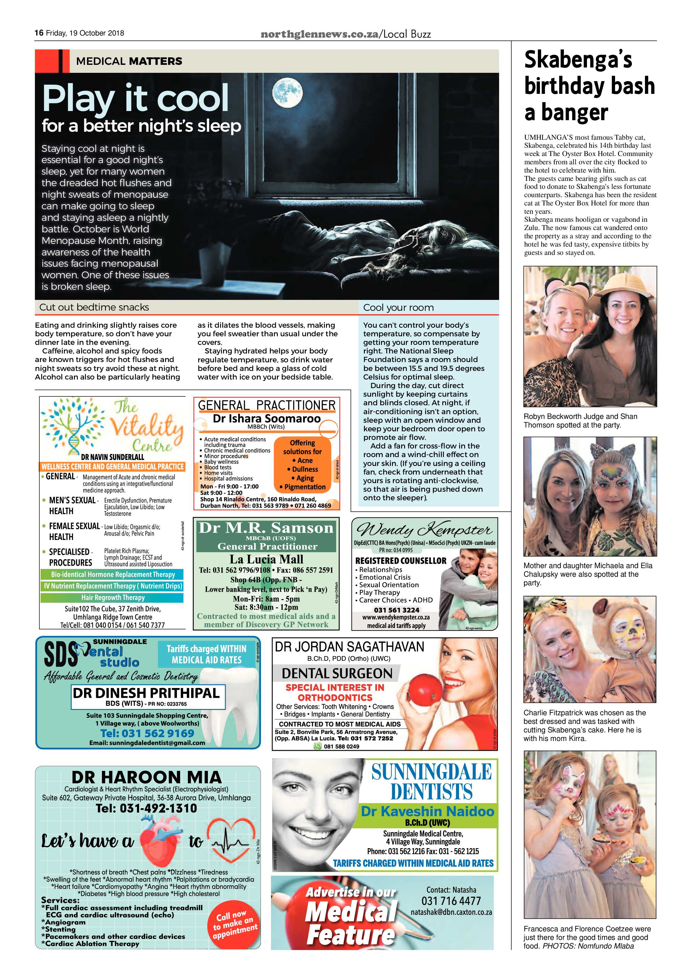 Northglen News 19 October 2018 page 16