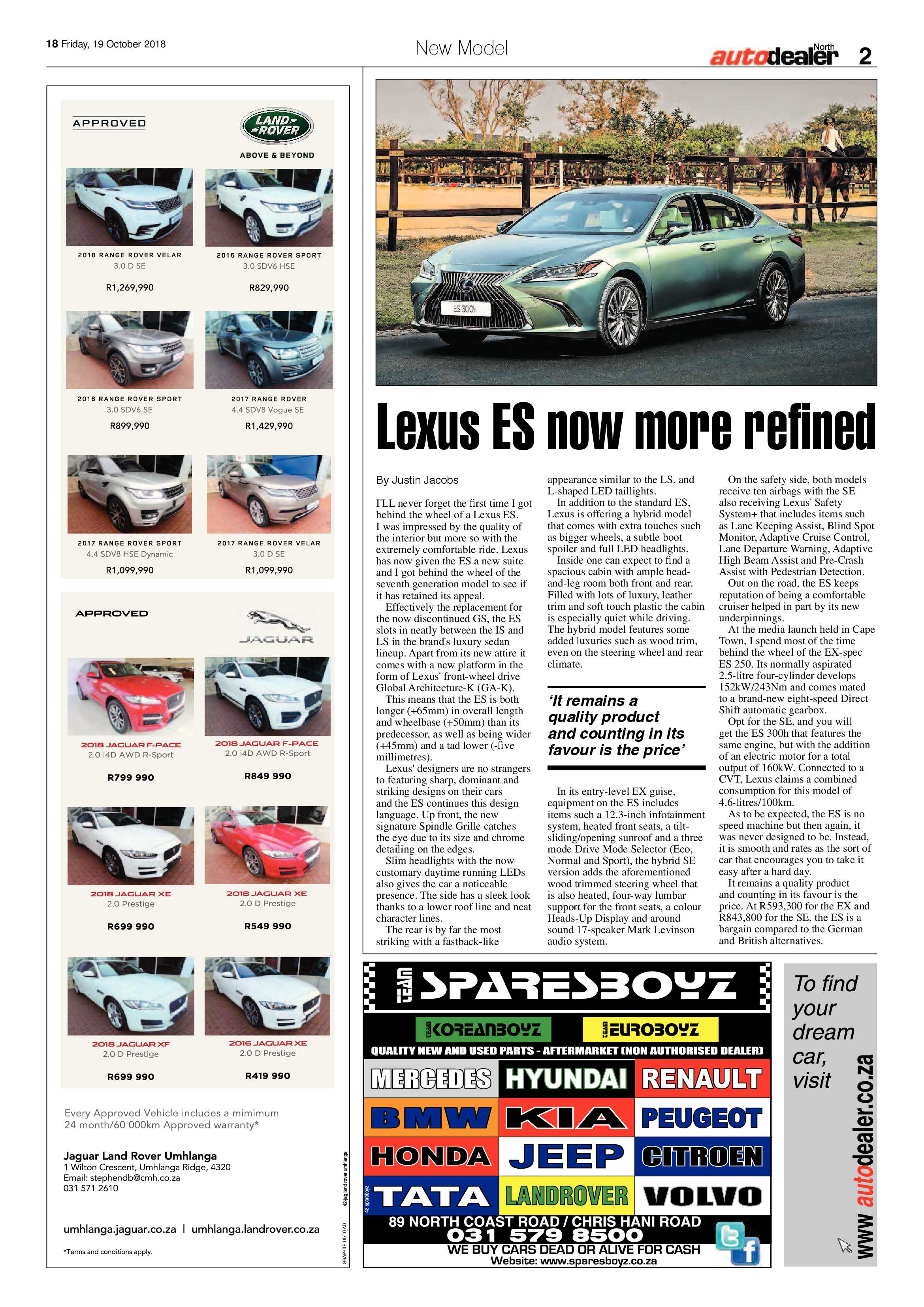 Northglen News 19 October 2018 page 18