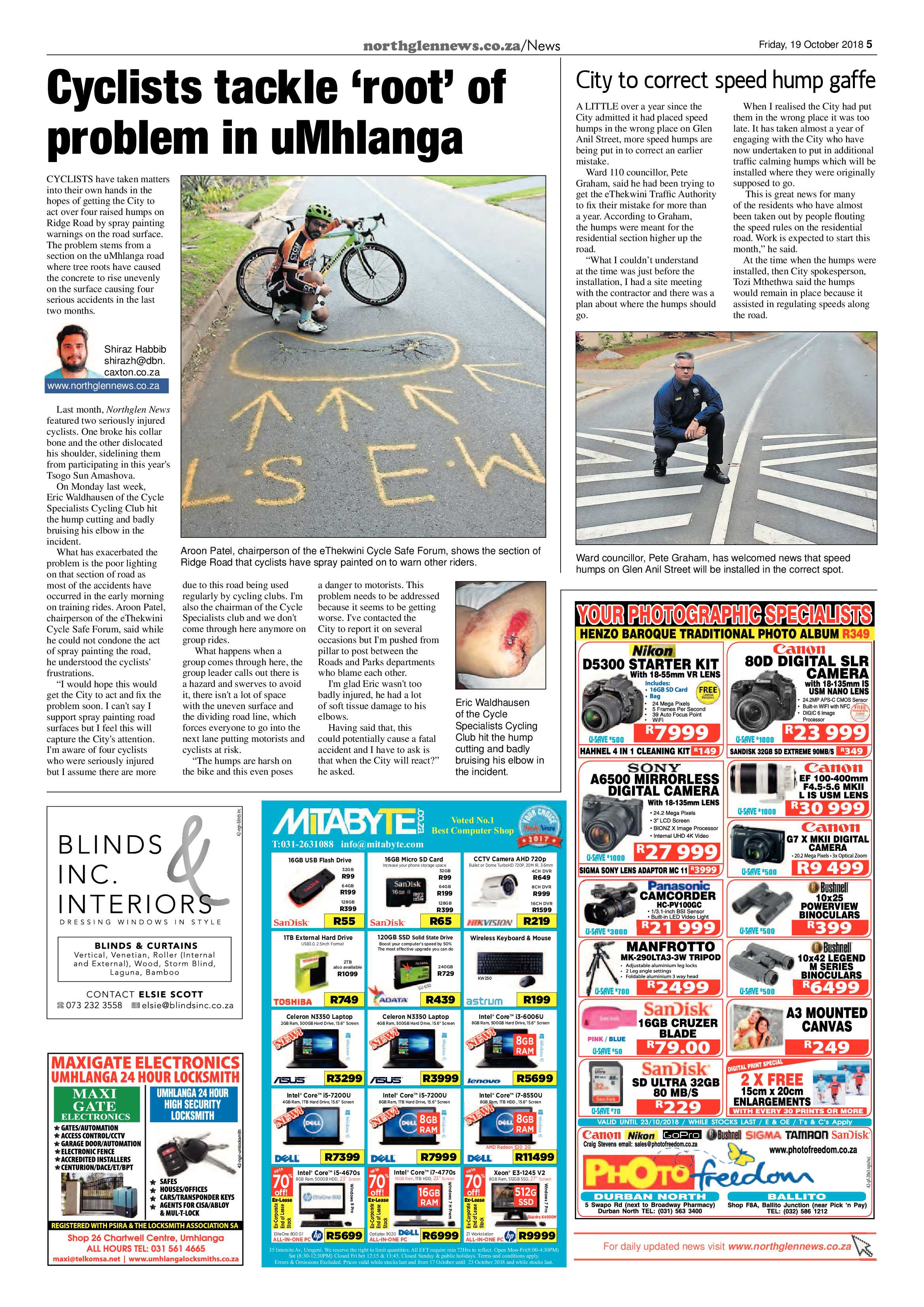 Northglen News 19 October 2018 page 5