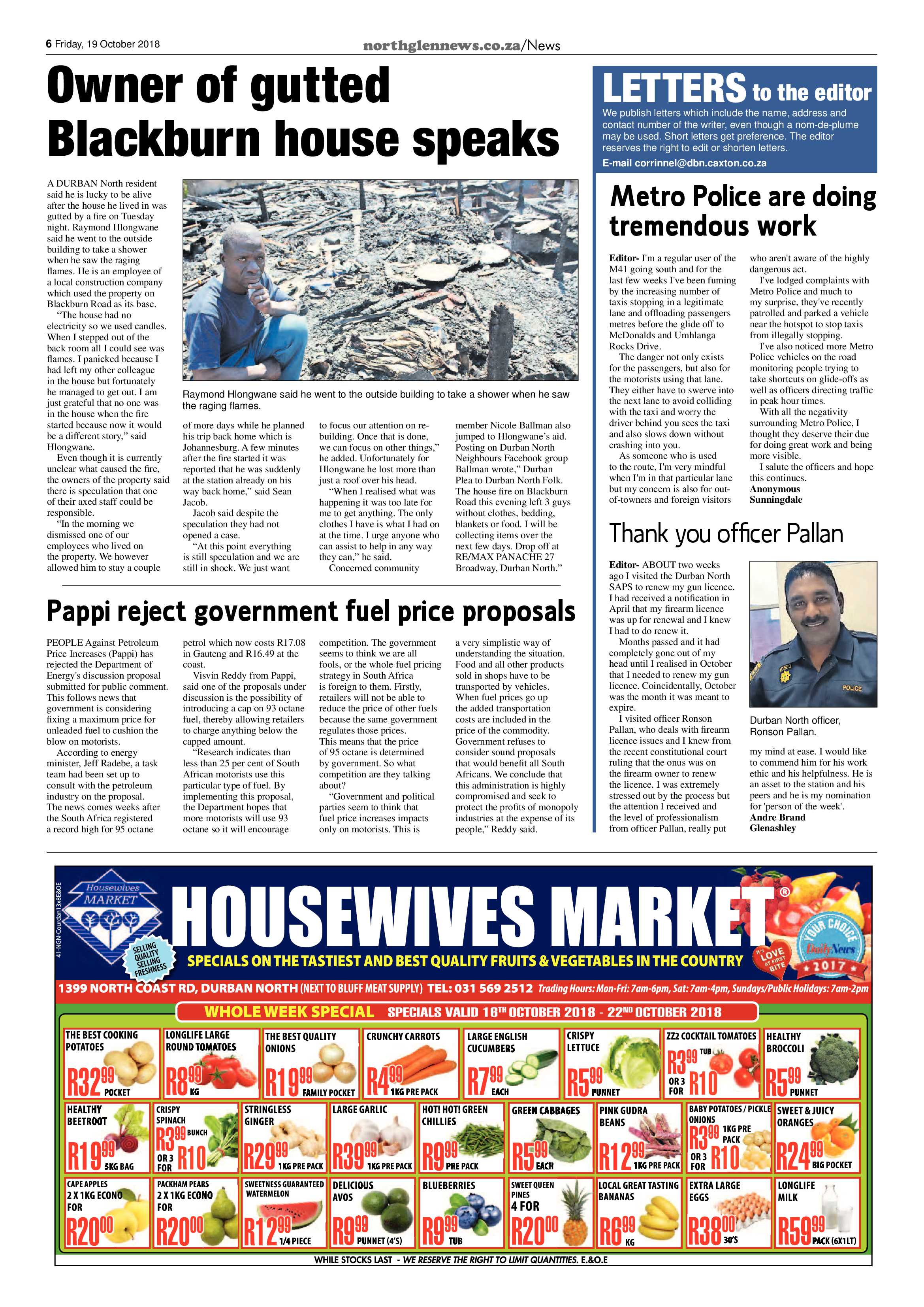 Northglen News 19 October 2018 page 6