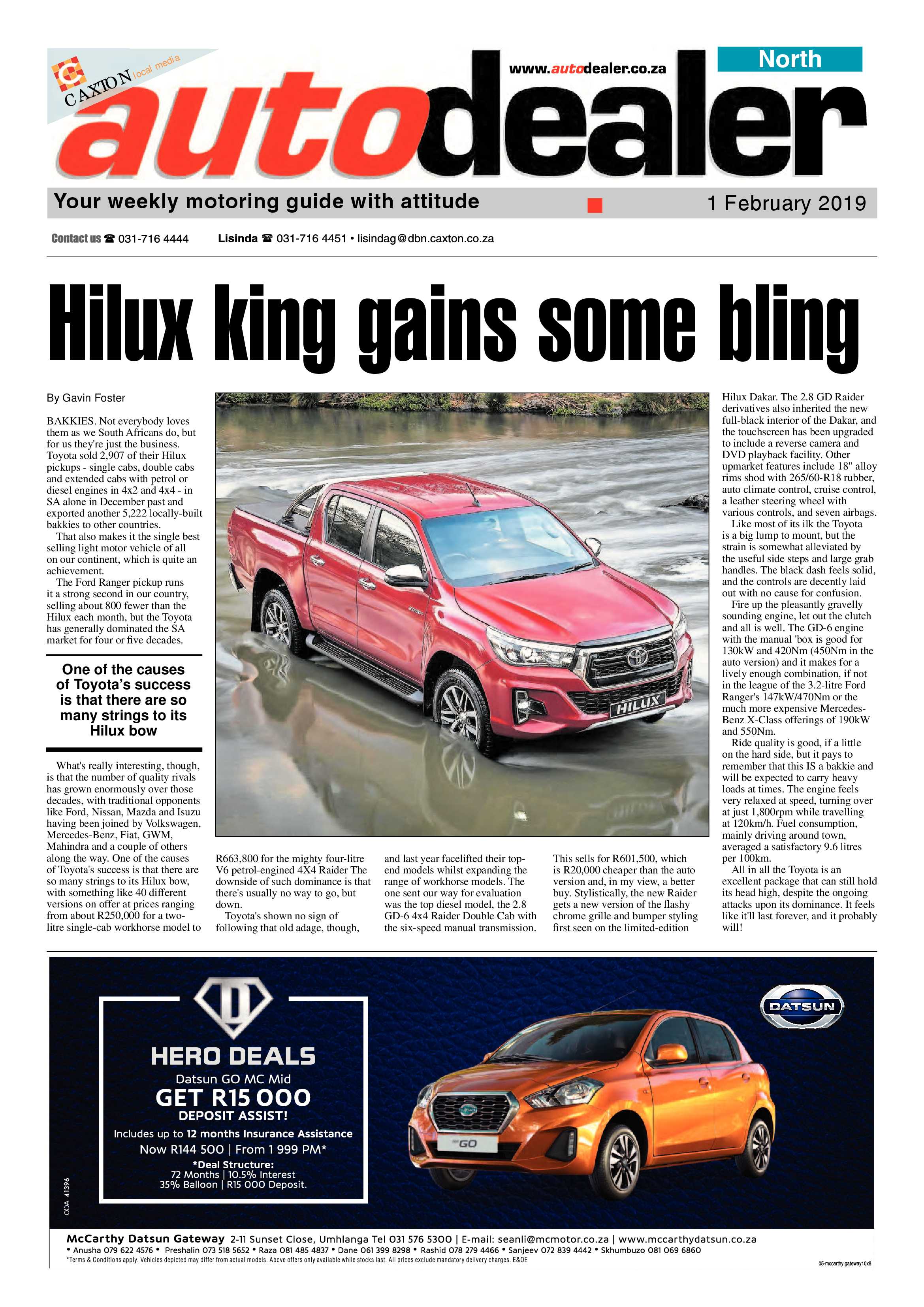 Northglen News 1 February 2019 page 15