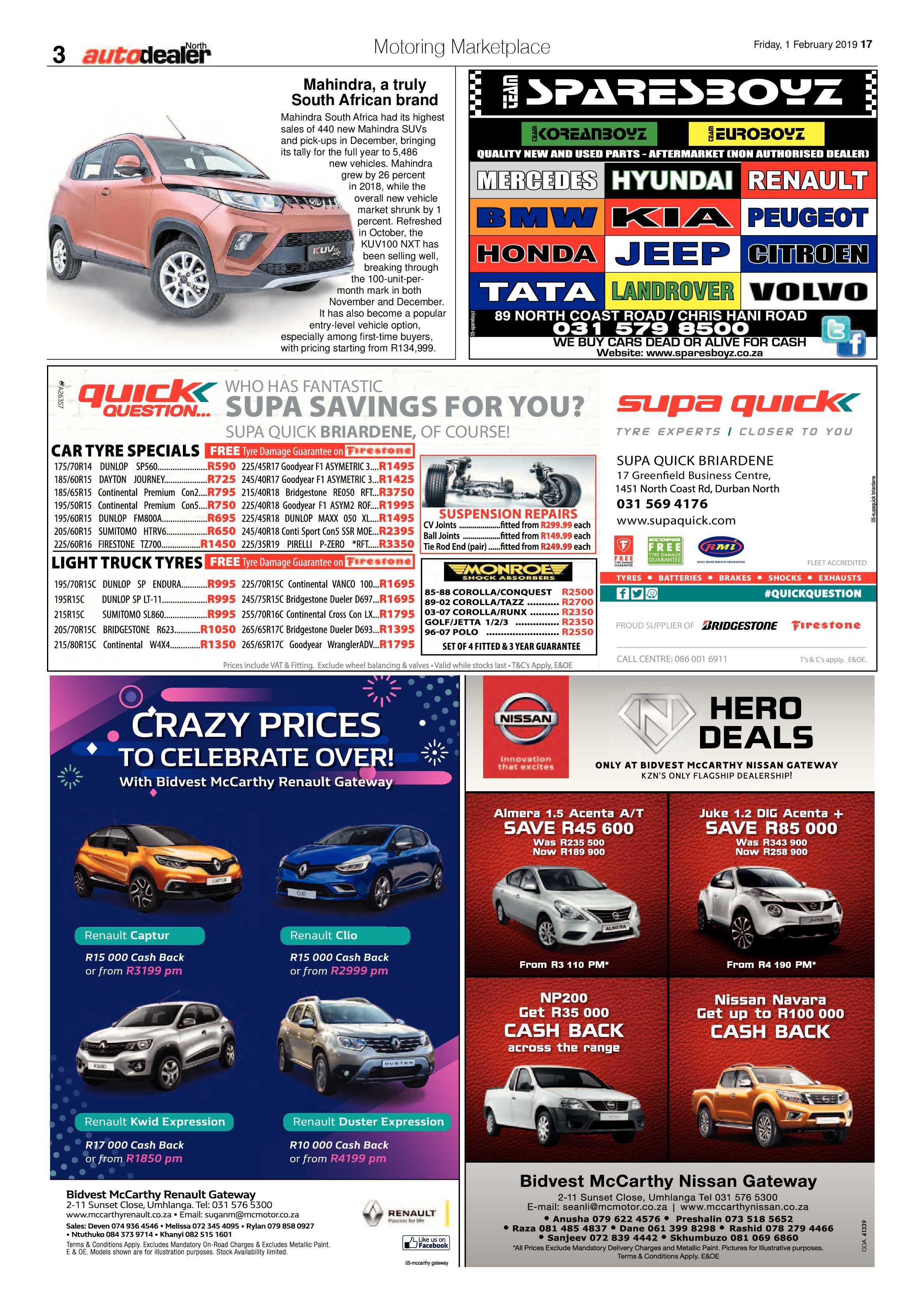 Northglen News 1 February 2019 page 17