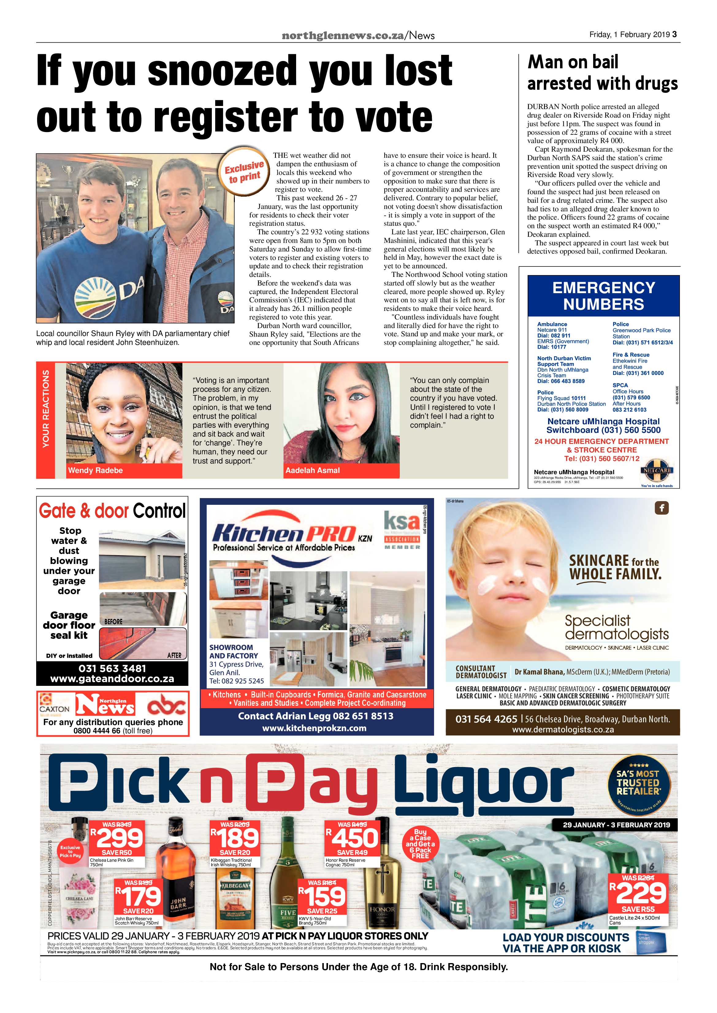 Northglen News 1 February 2019 page 3