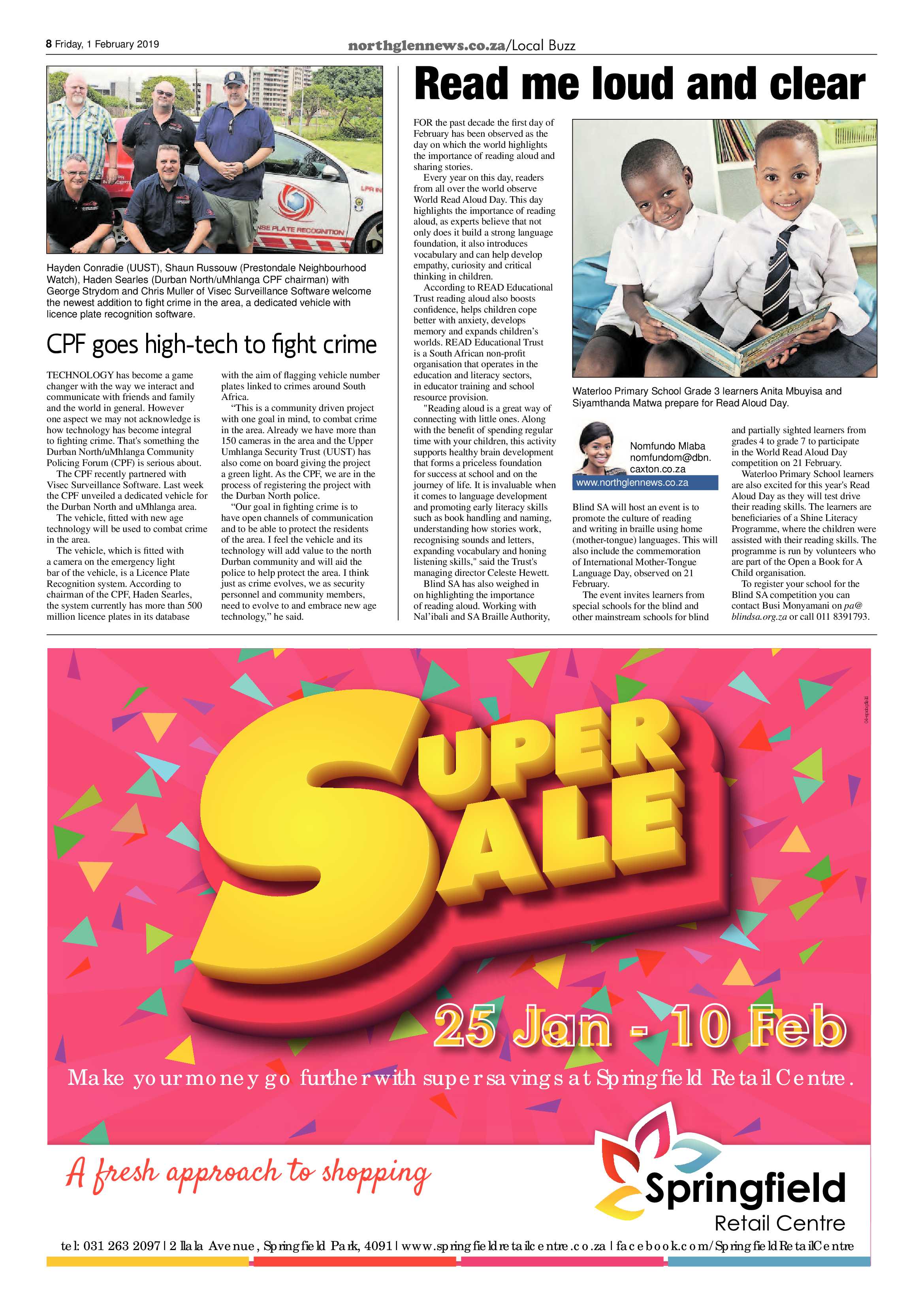 Northglen News 1 February 2019 page 8