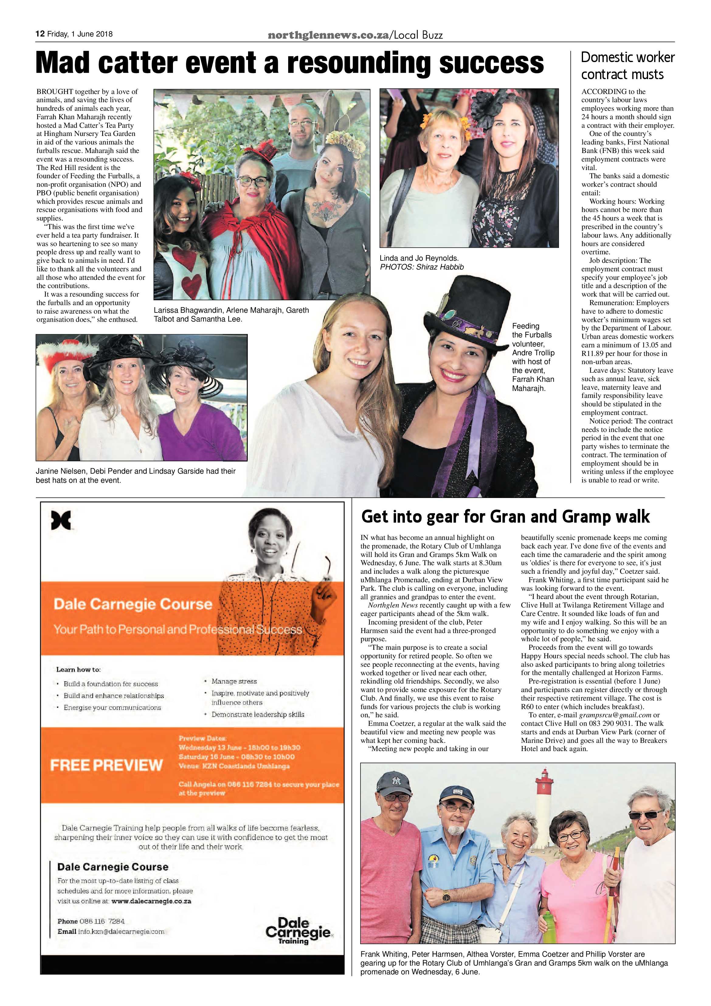 Northglen News 1 June 2018 page 12