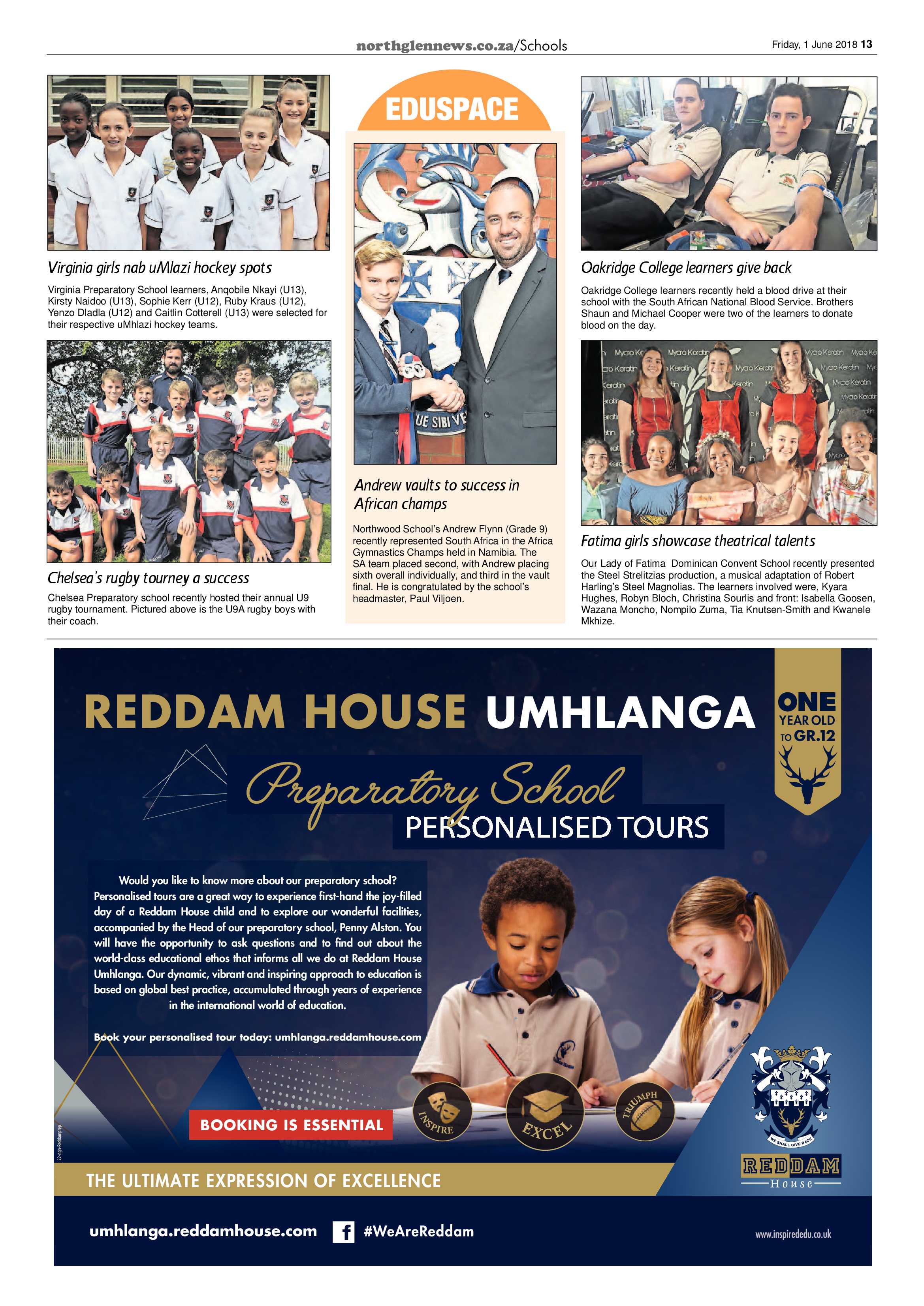 Northglen News 1 June 2018 page 13
