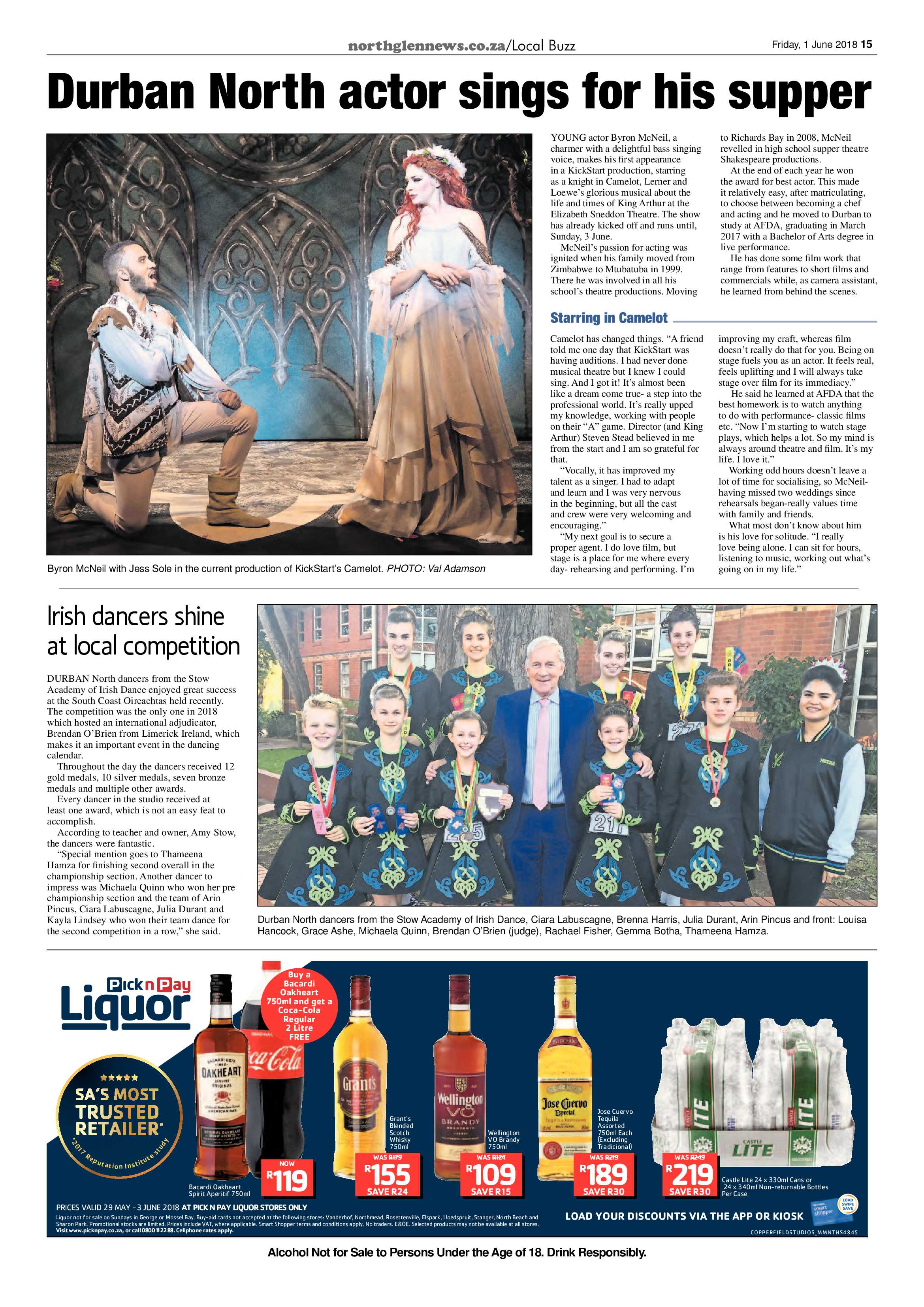 Northglen News 1 June 2018 page 15