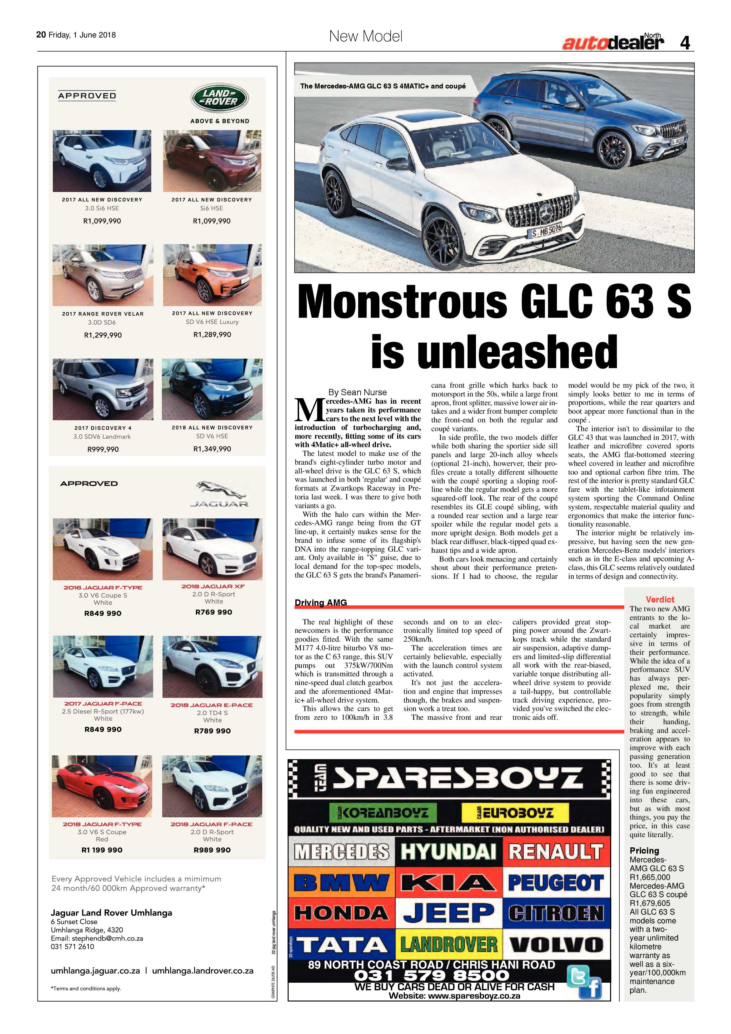 Northglen News 1 June 2018 page 20