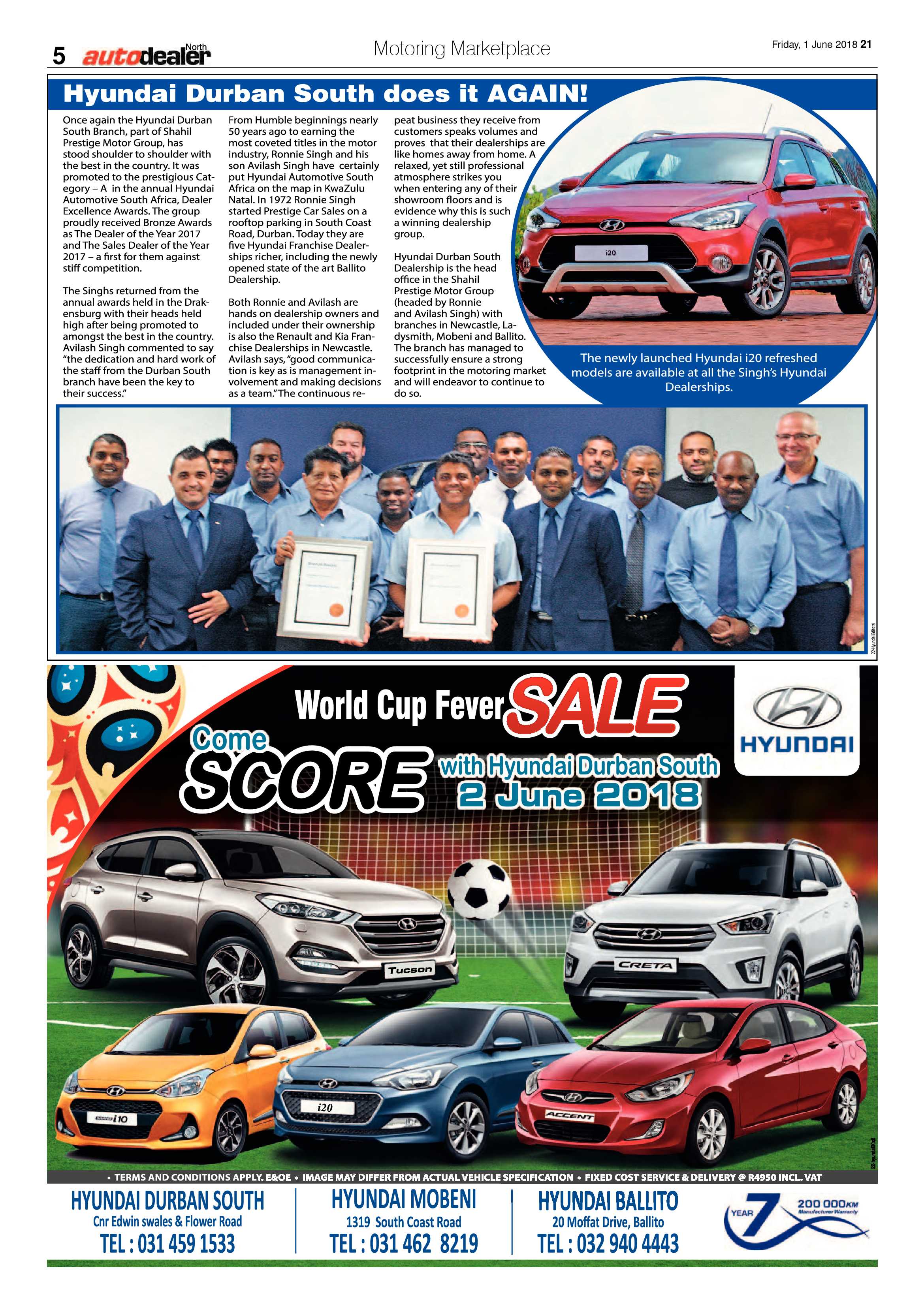 Northglen News 1 June 2018 page 21