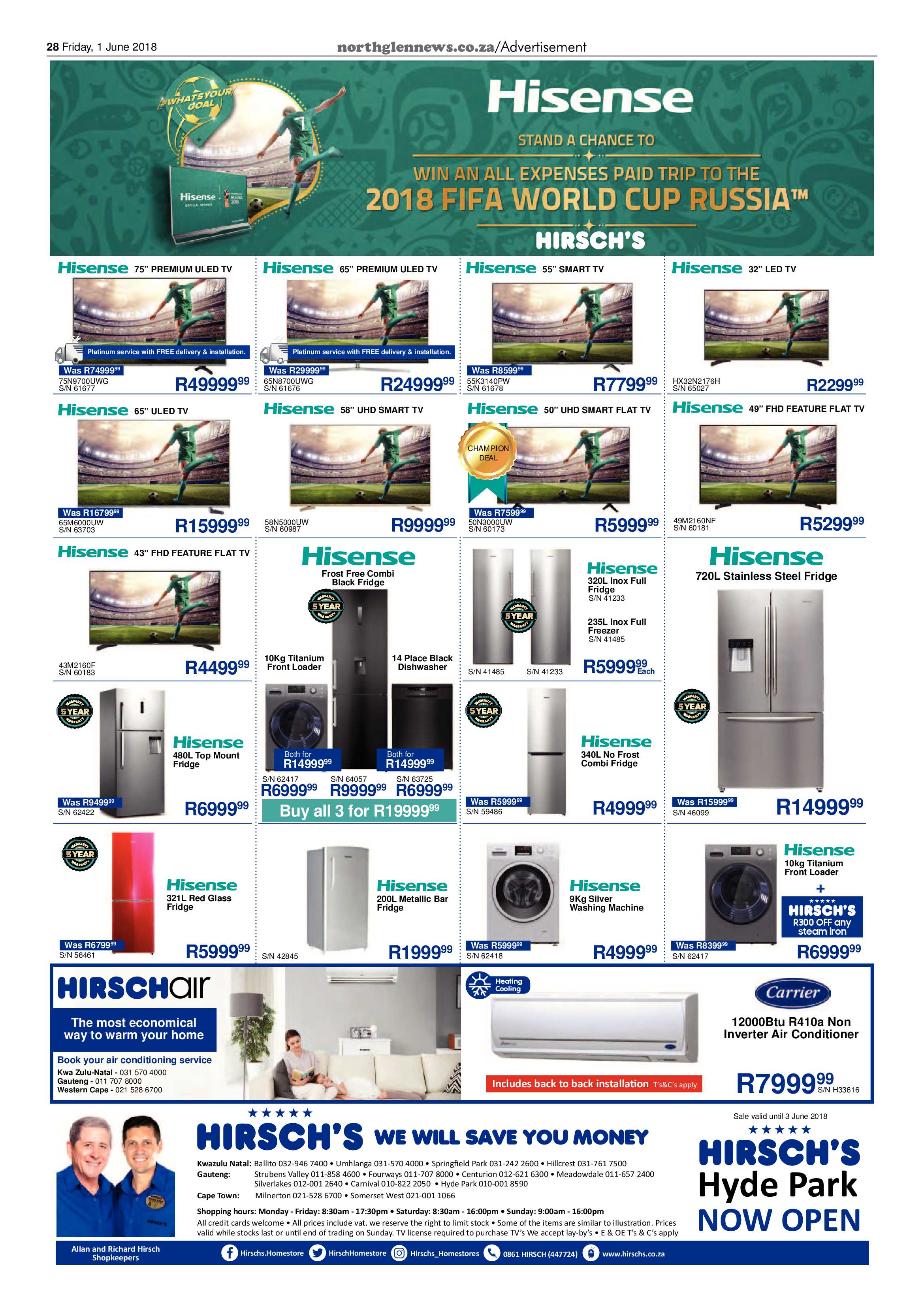 Northglen News 1 June 2018 page 28