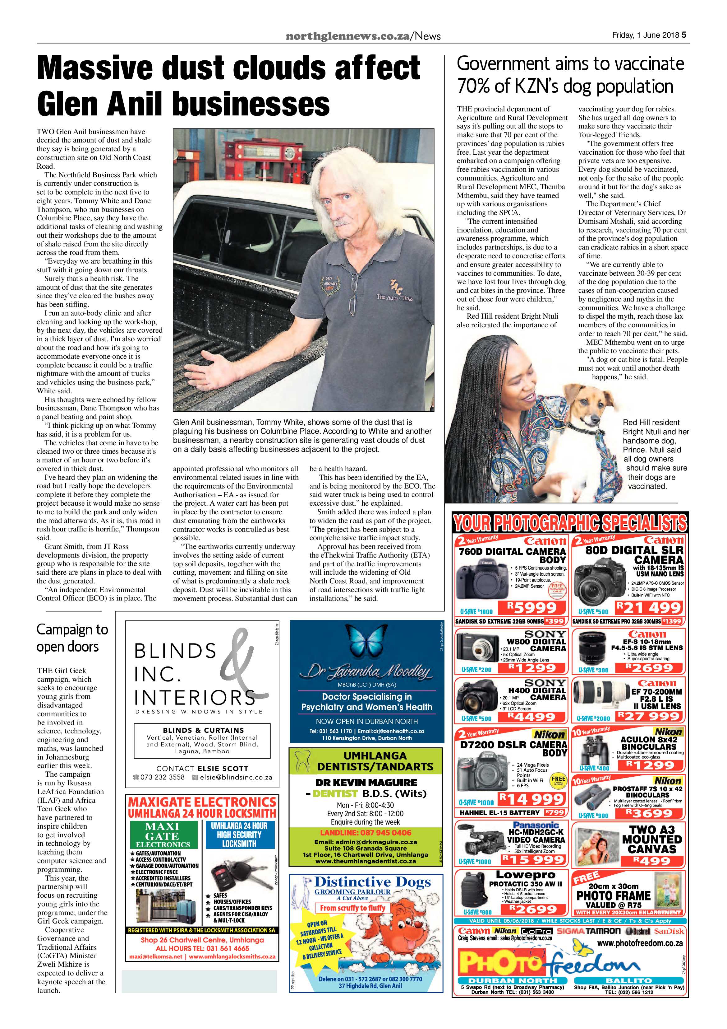 Northglen News 1 June 2018 page 5