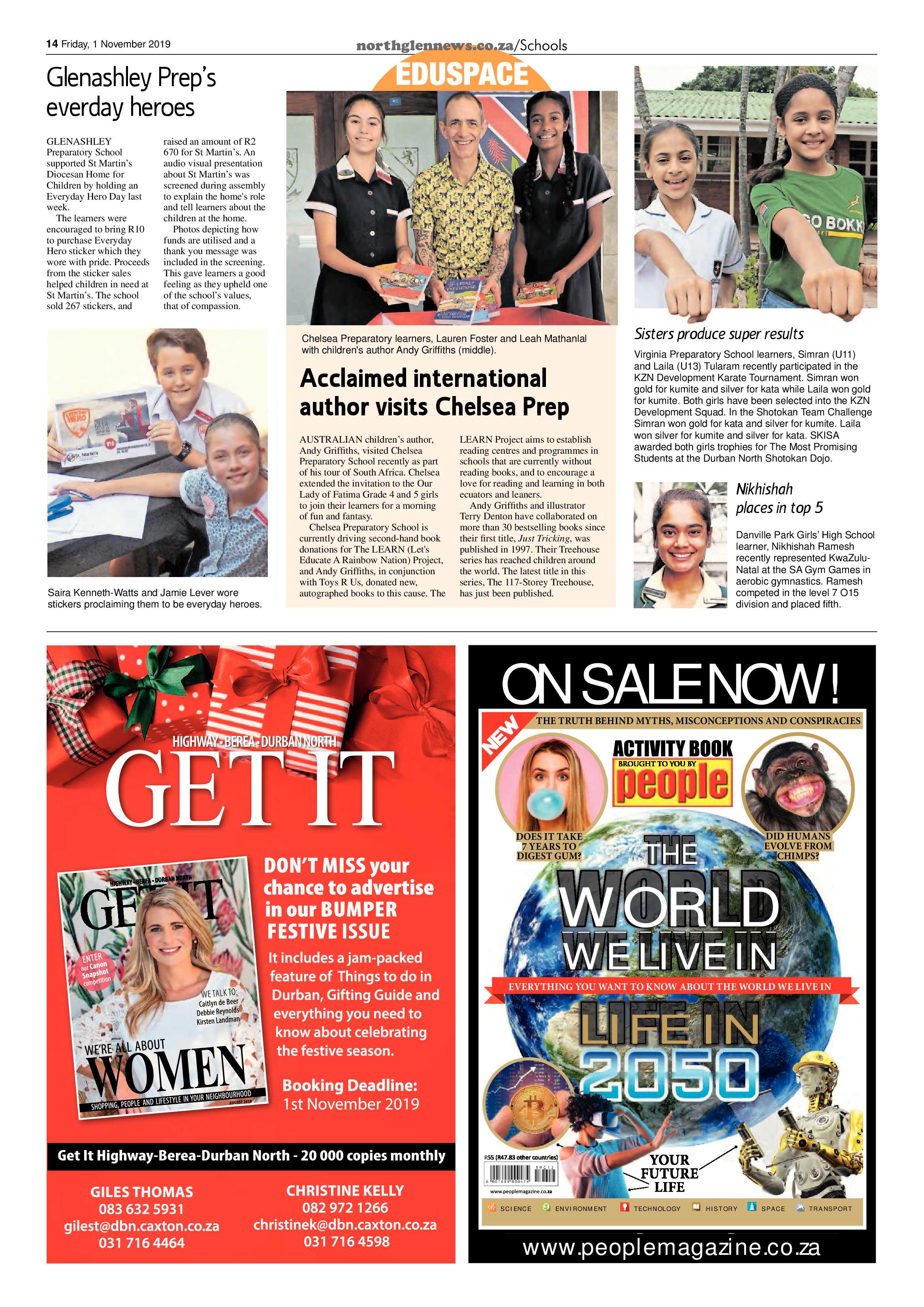 Northglen News 1 November 2019 page 14