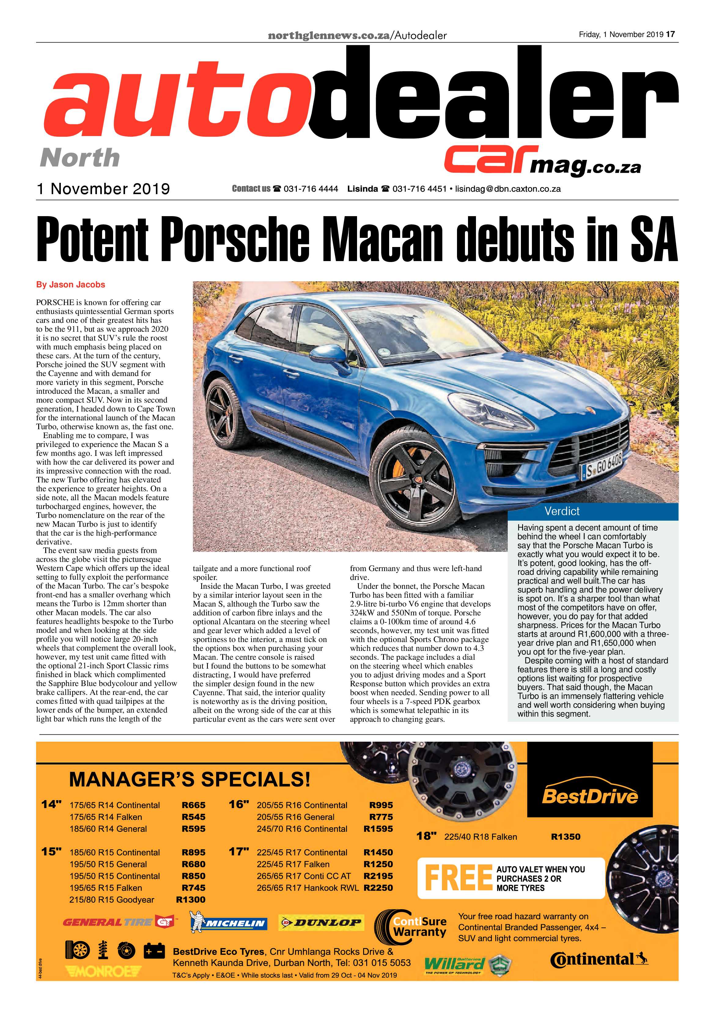 Northglen News 1 November 2019 page 17