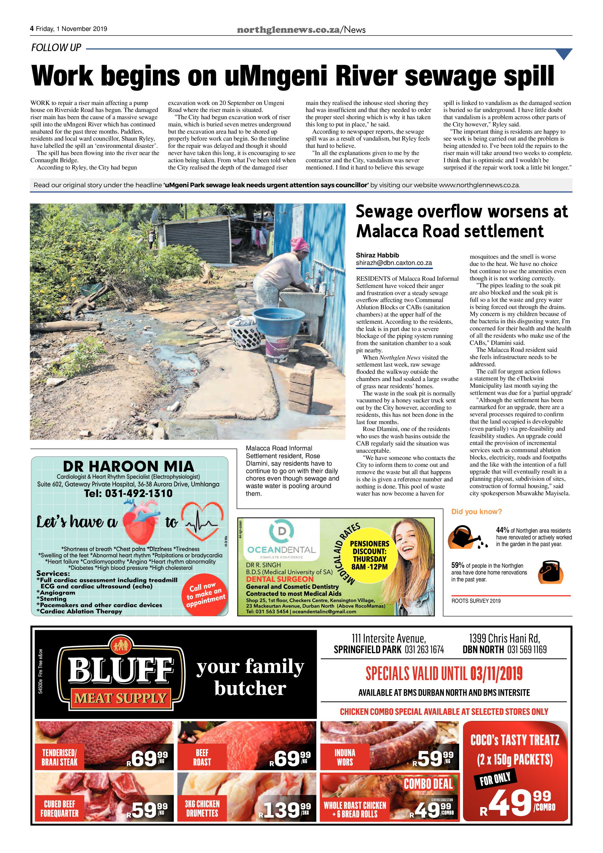 Northglen News 1 November 2019 page 4