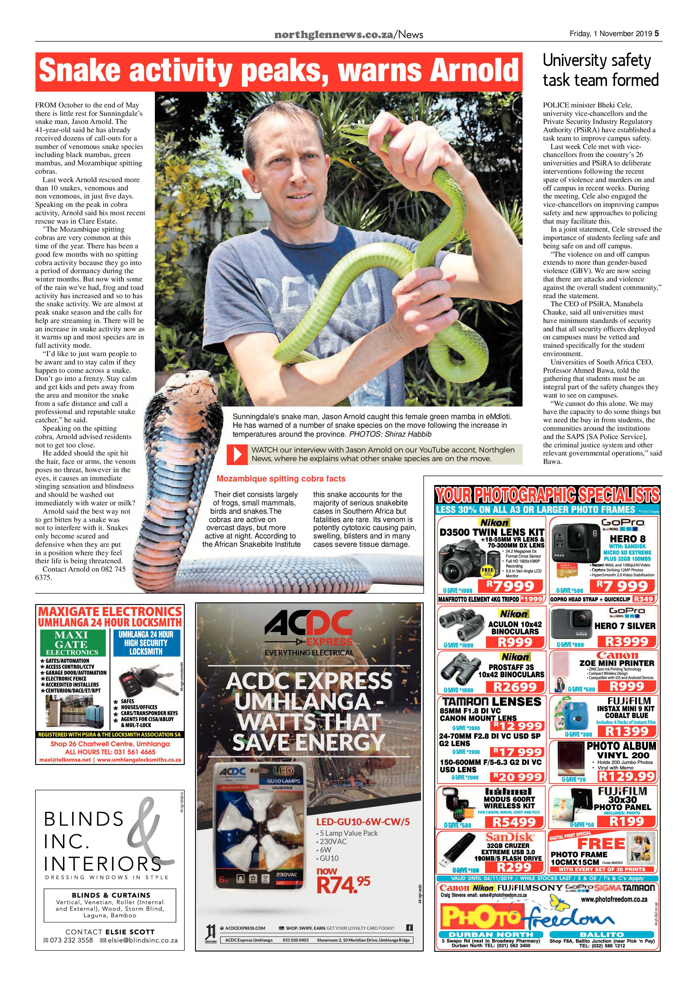 Northglen News 1 November 2019 page 5