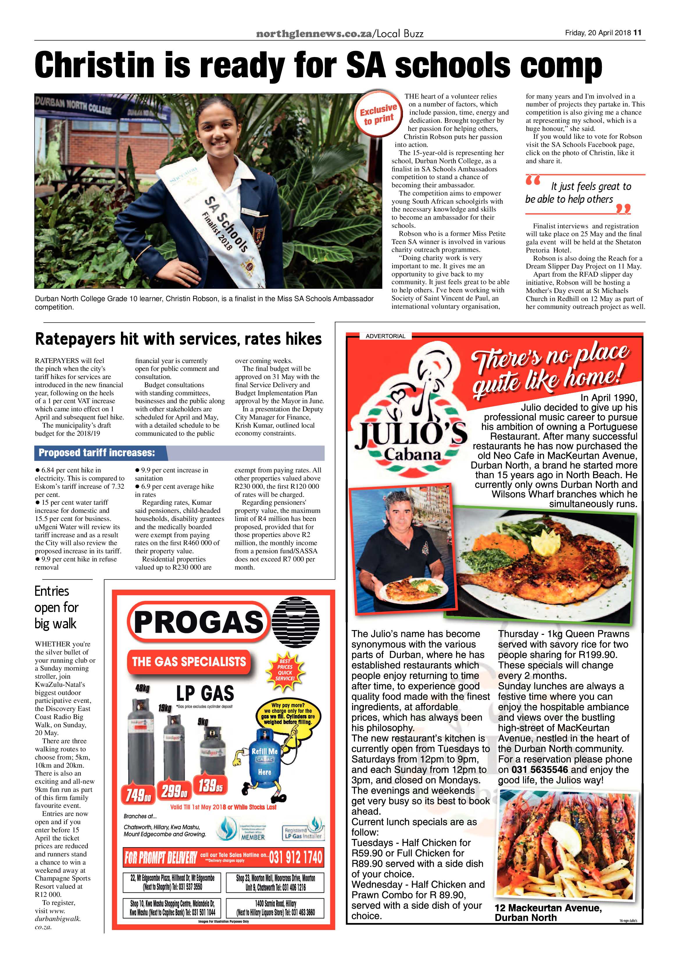Northglen News 20 April 2018 page 11