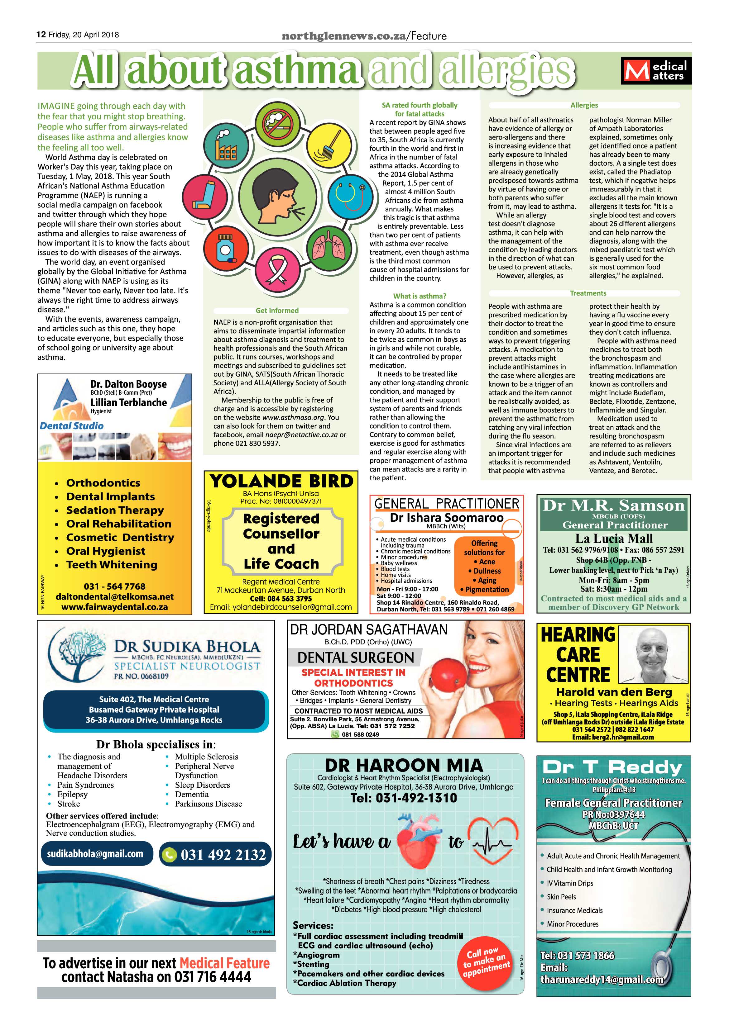 Northglen News 20 April 2018 page 12