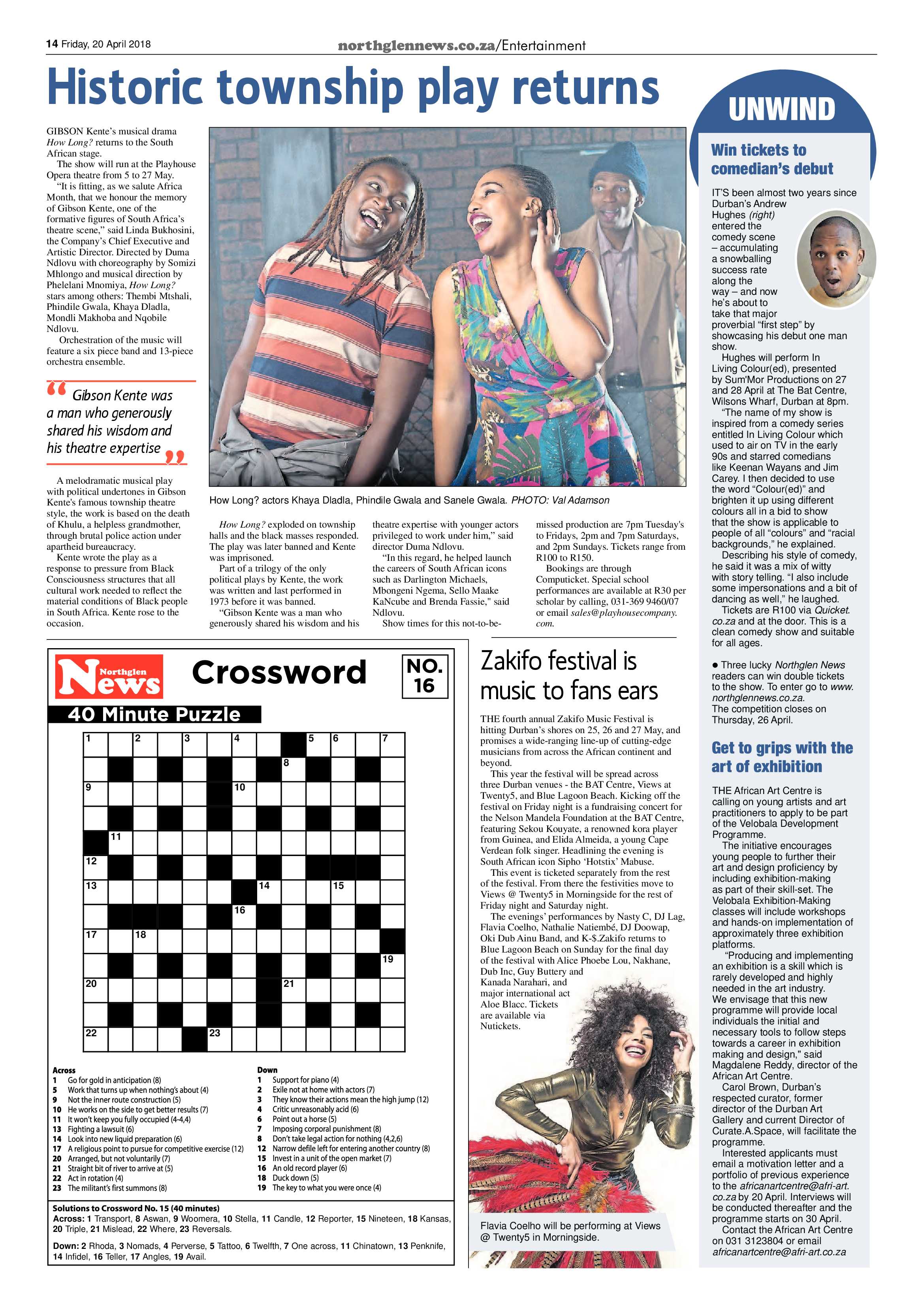Northglen News 20 April 2018 page 14