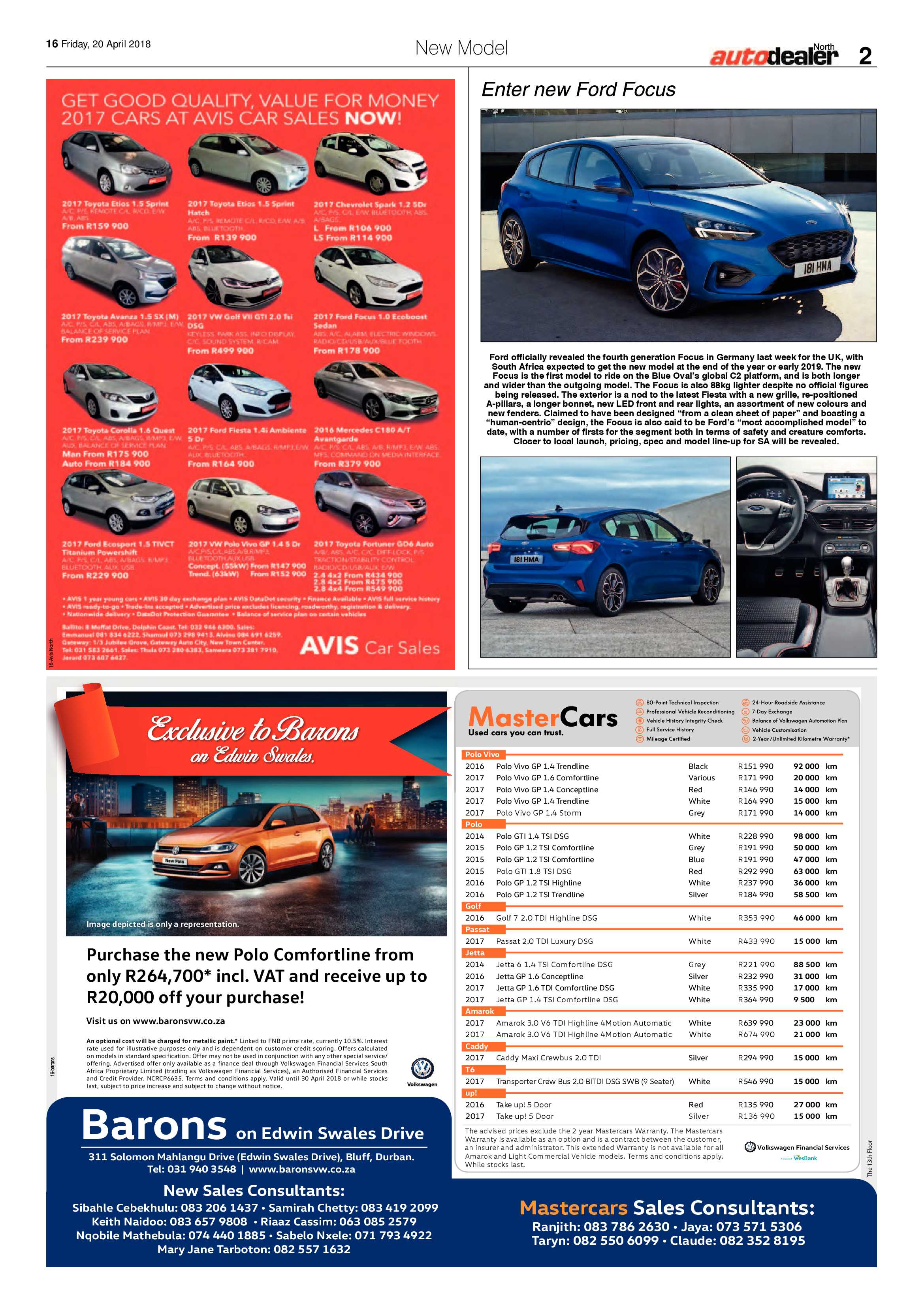 Northglen News 20 April 2018 page 16