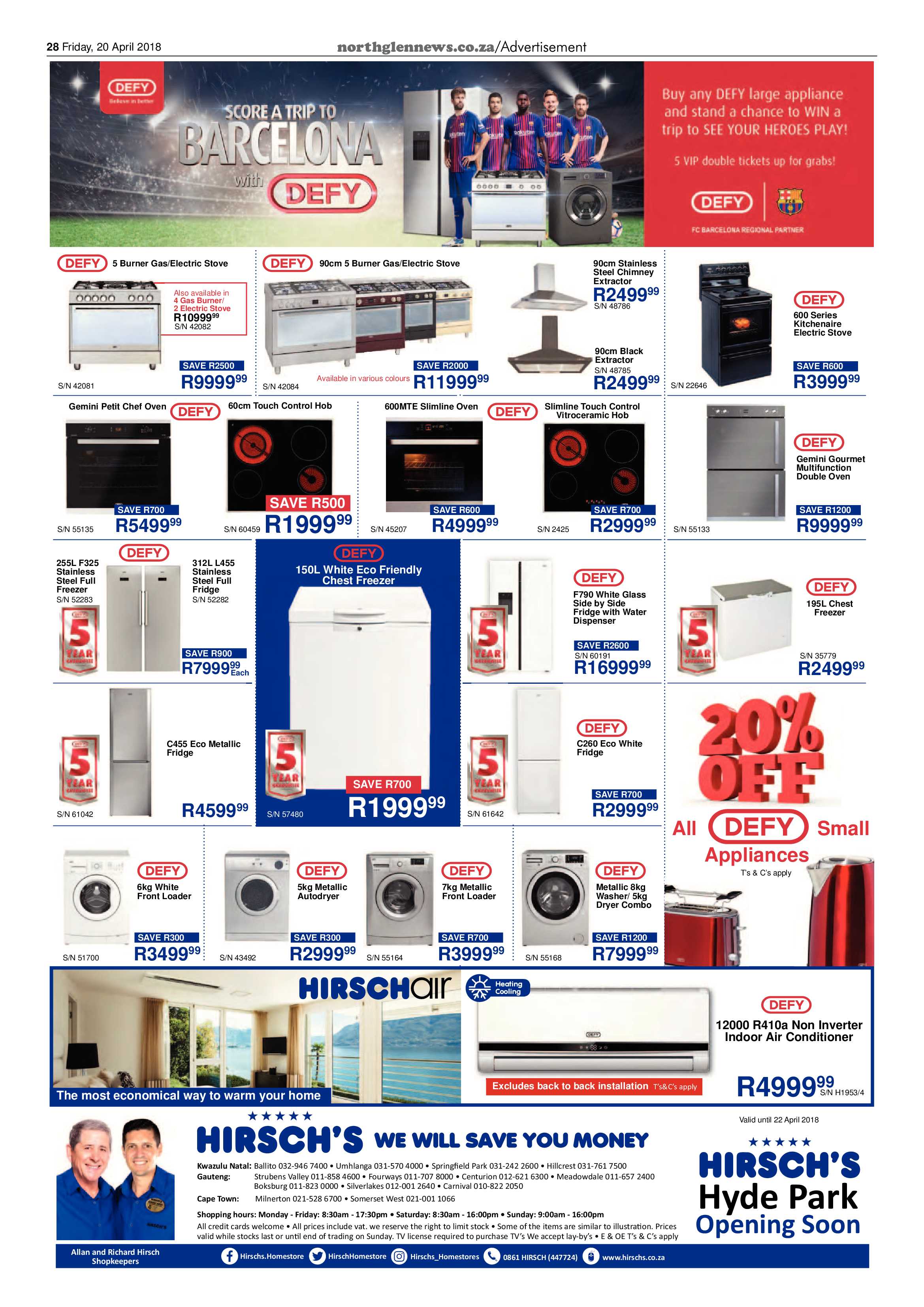 Northglen News 20 April 2018 page 28
