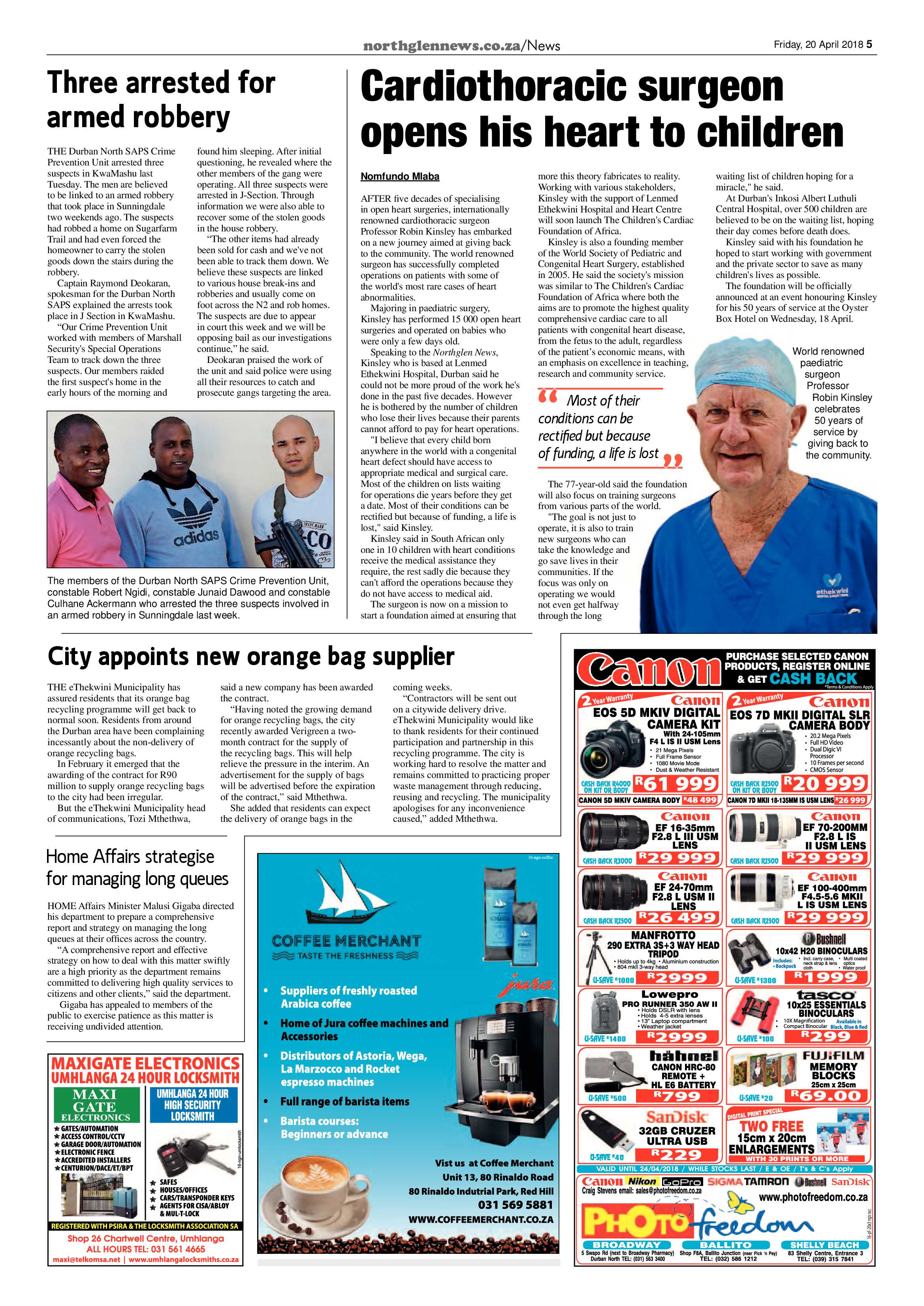 Northglen News 20 April 2018 page 5
