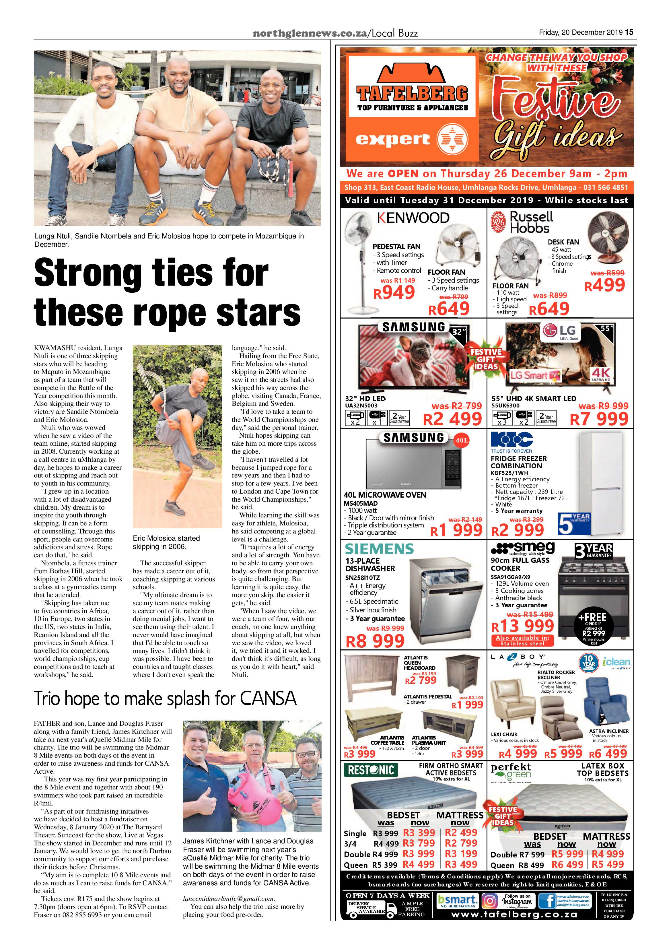 Northglen News 20 December 2019 page 15