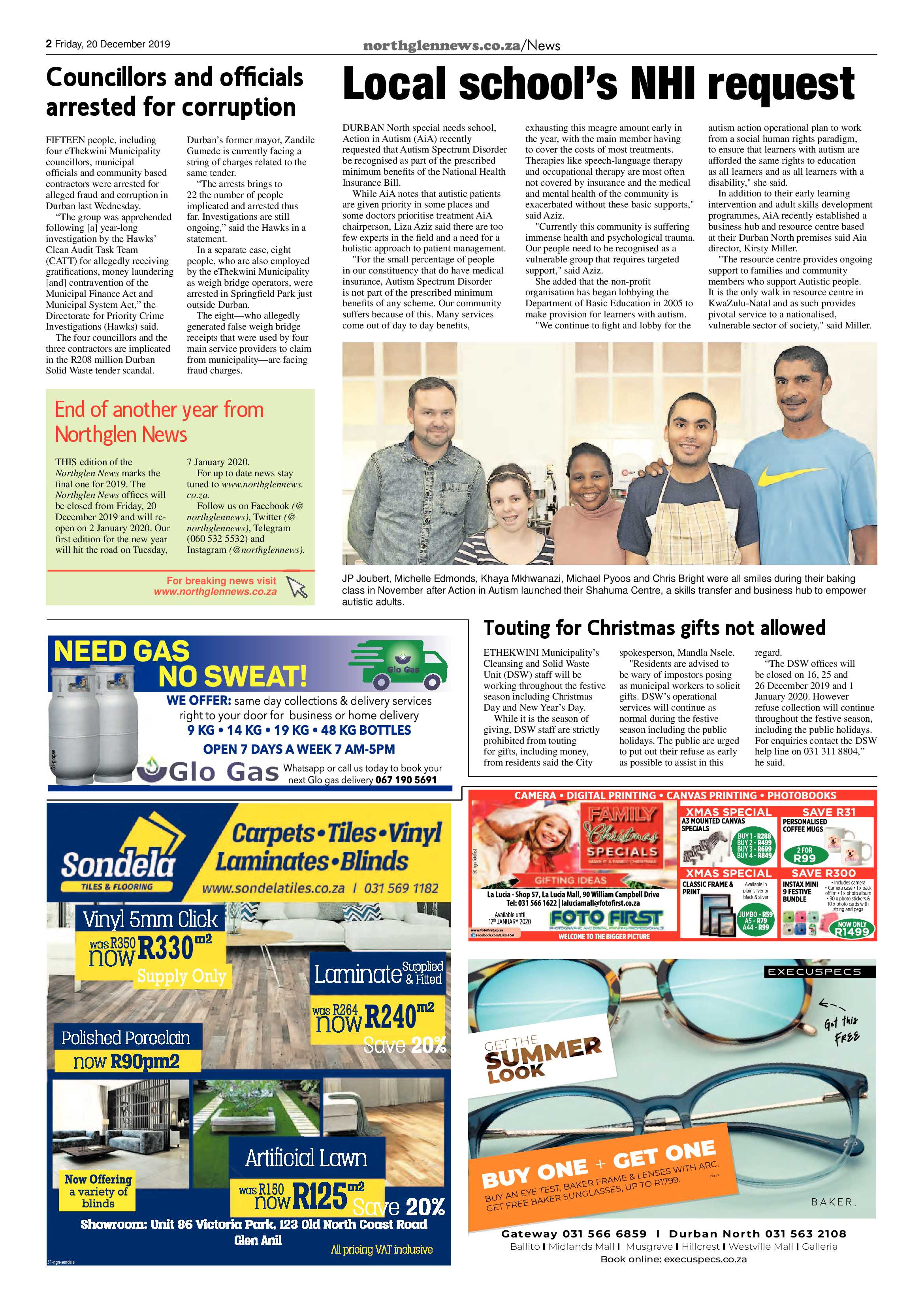 Northglen News 20 December 2019 page 2