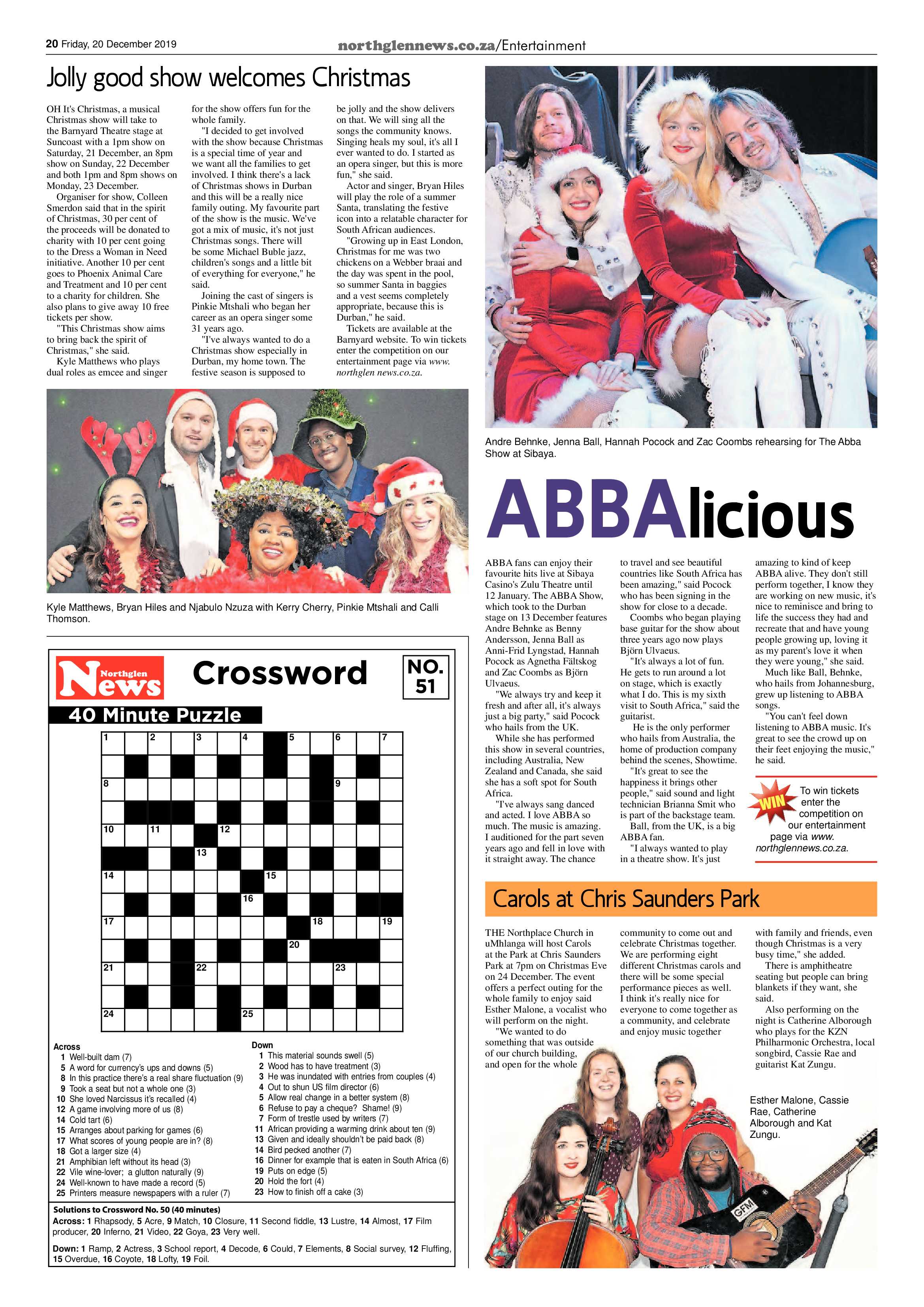 Northglen News 20 December 2019 page 20